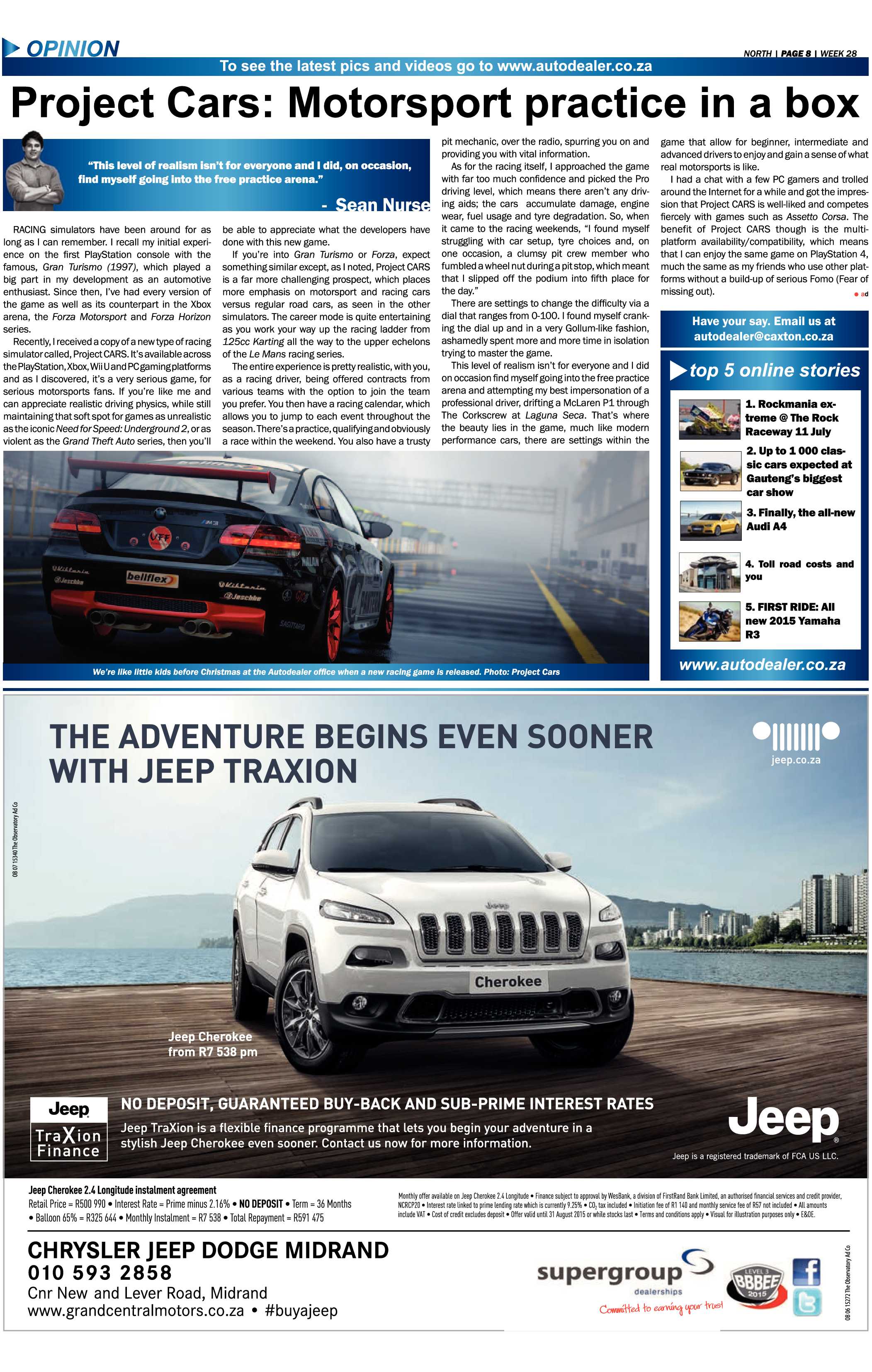 Sandton Chronicle 10 July 2015 page 20