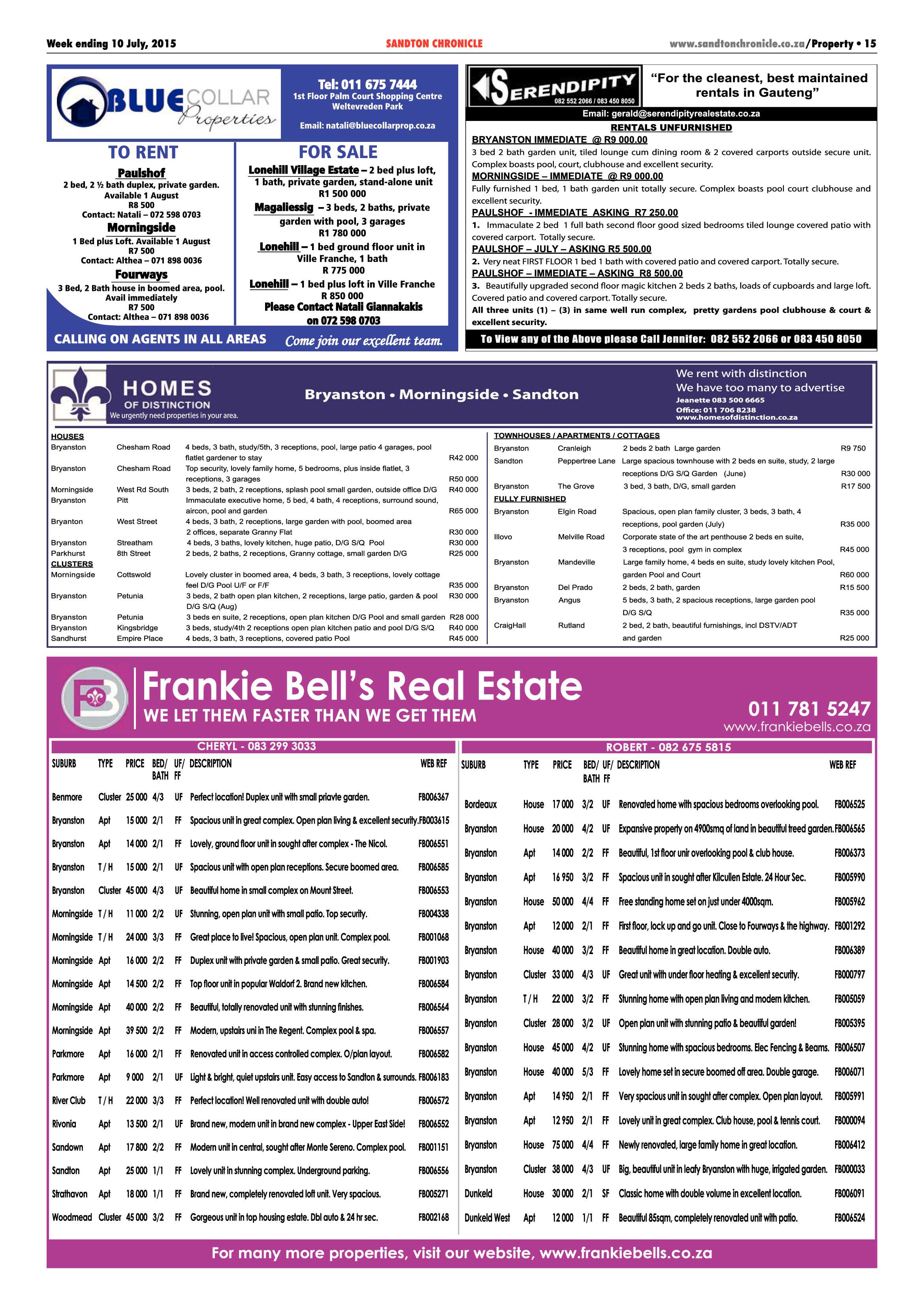 Sandton Chronicle 10 July 2015 page 23