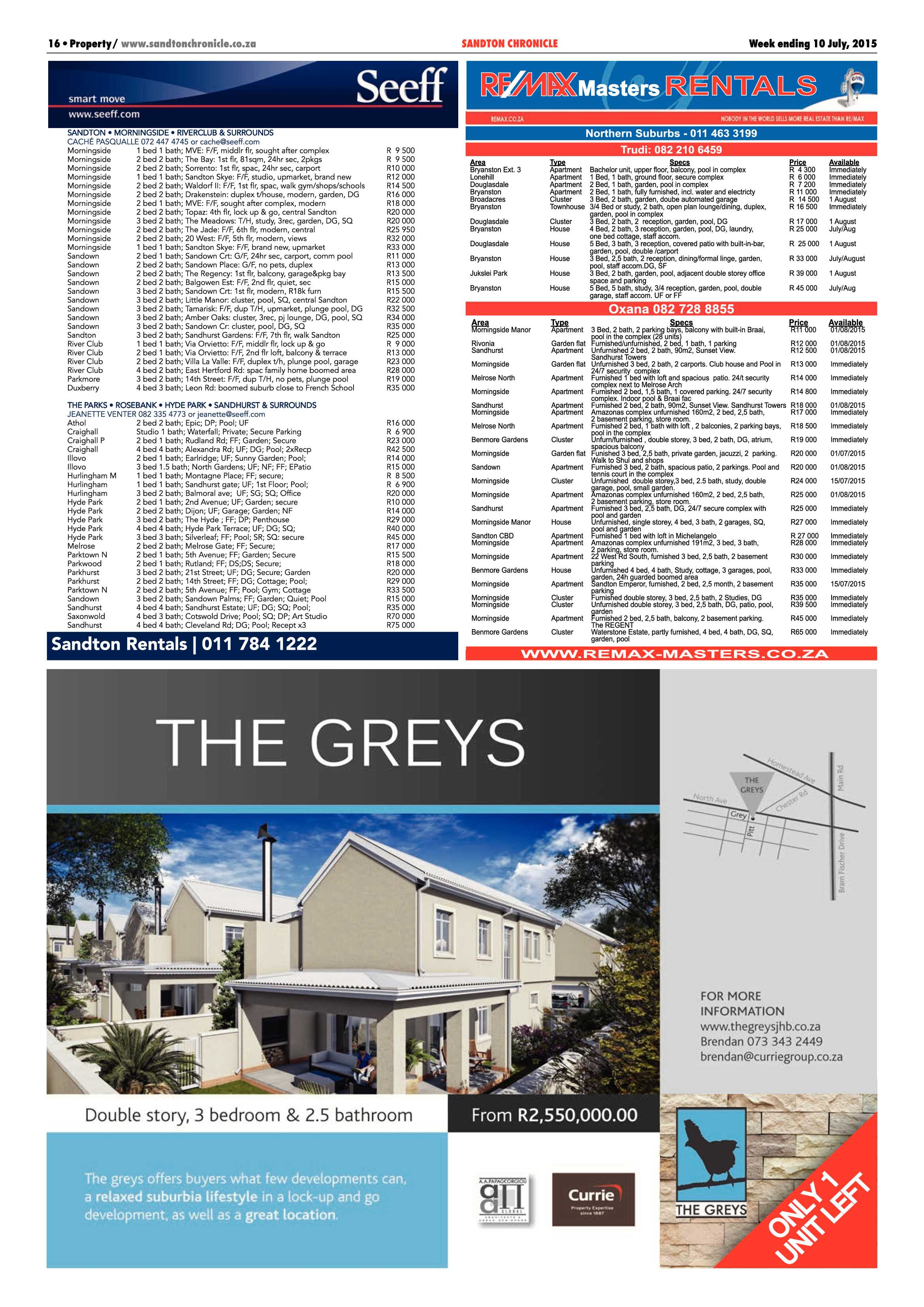 Sandton Chronicle 10 July 2015 page 24