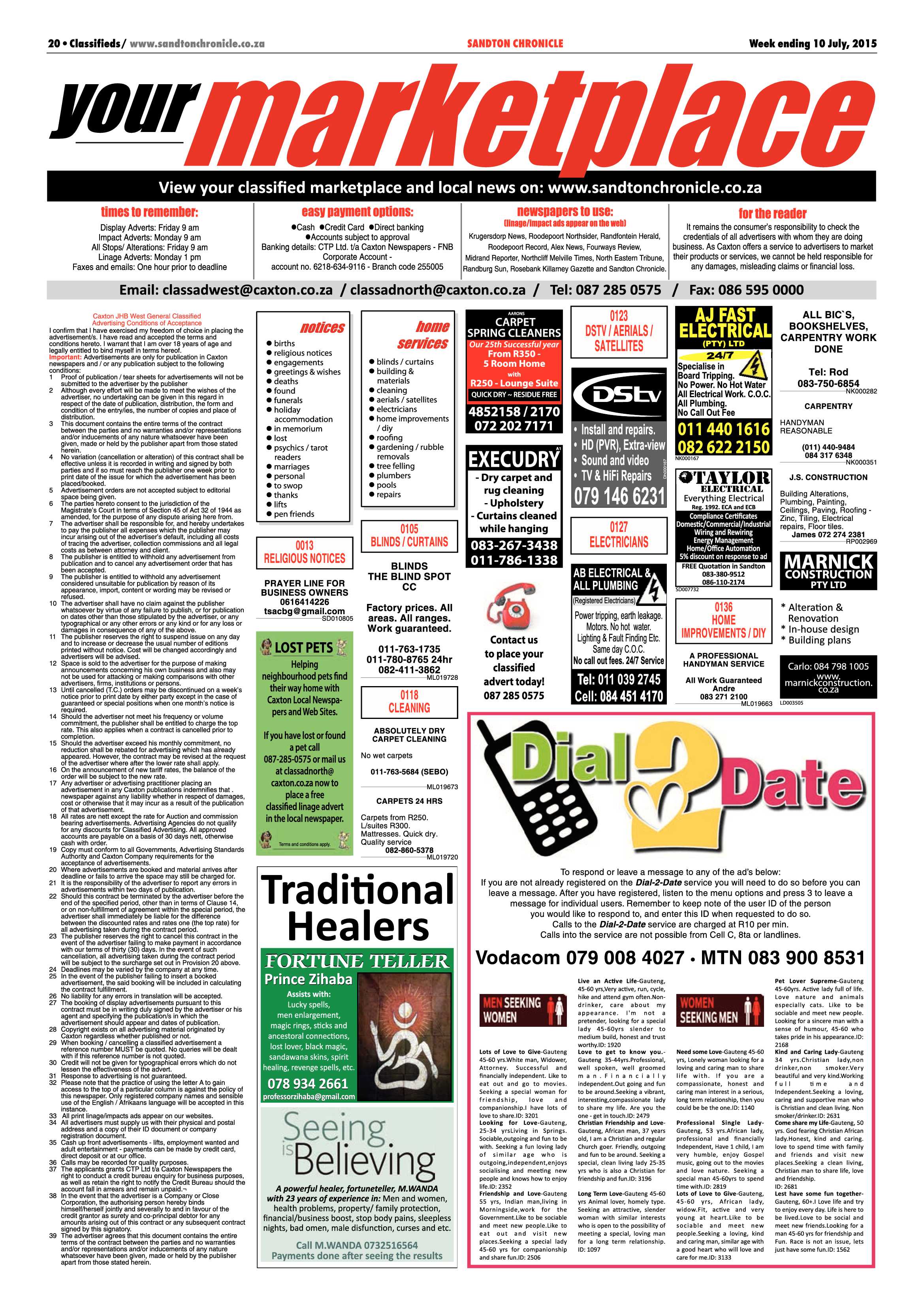 Sandton Chronicle 10 July 2015 page 28