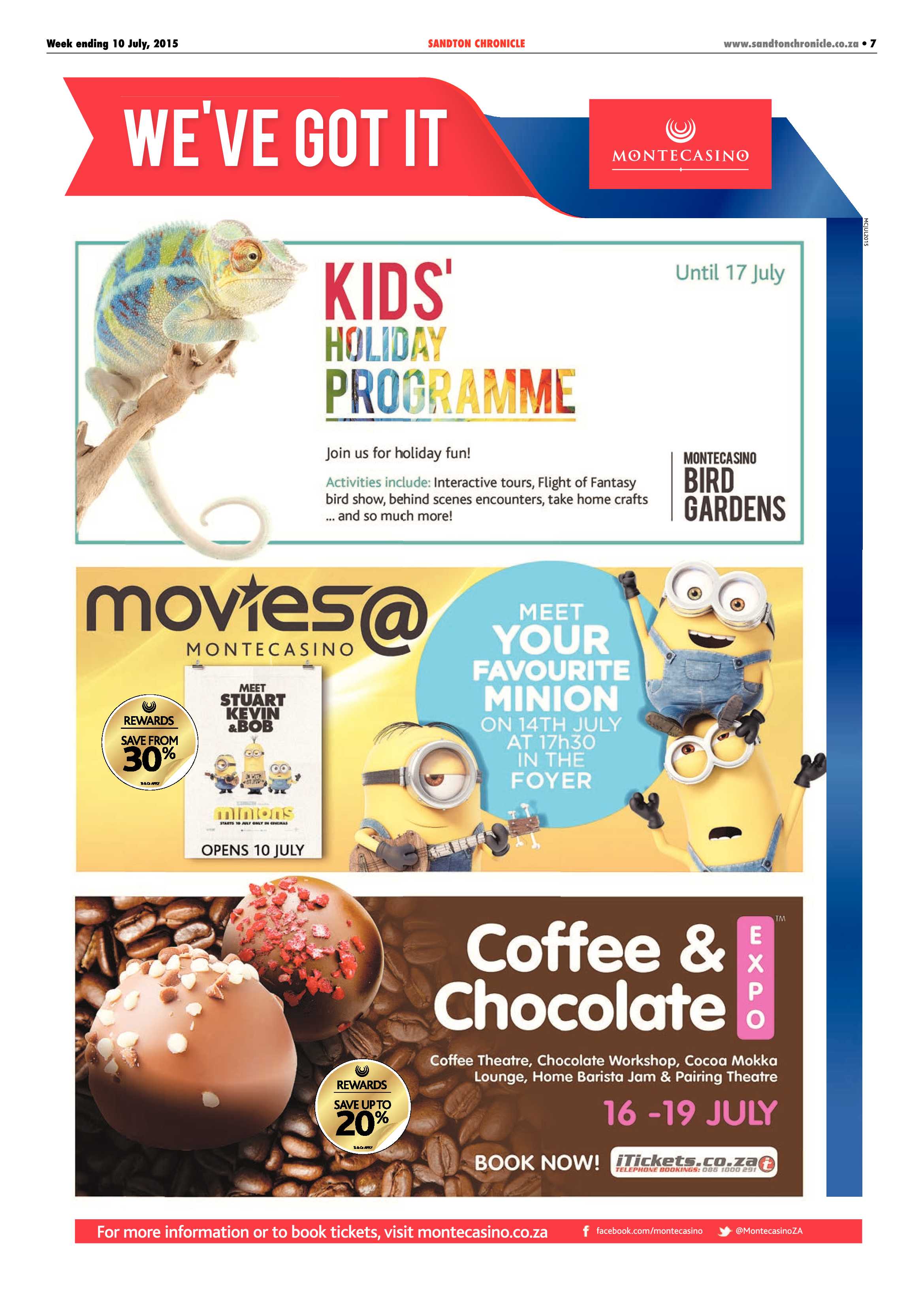 Sandton Chronicle 10 July 2015 page 7