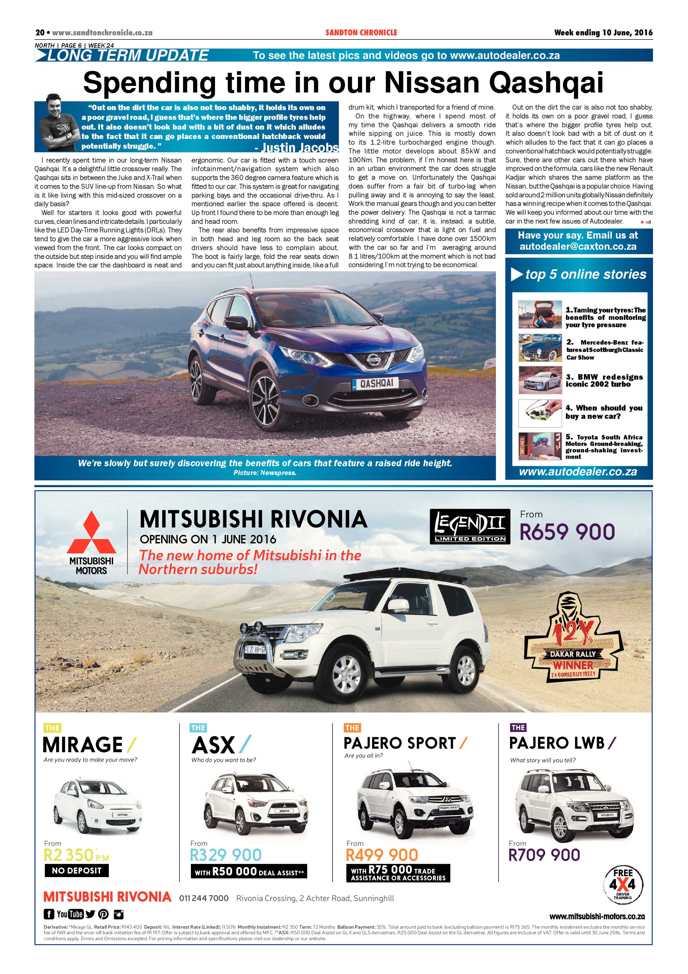 Sandton Chronicle 10 June 2016 page 20