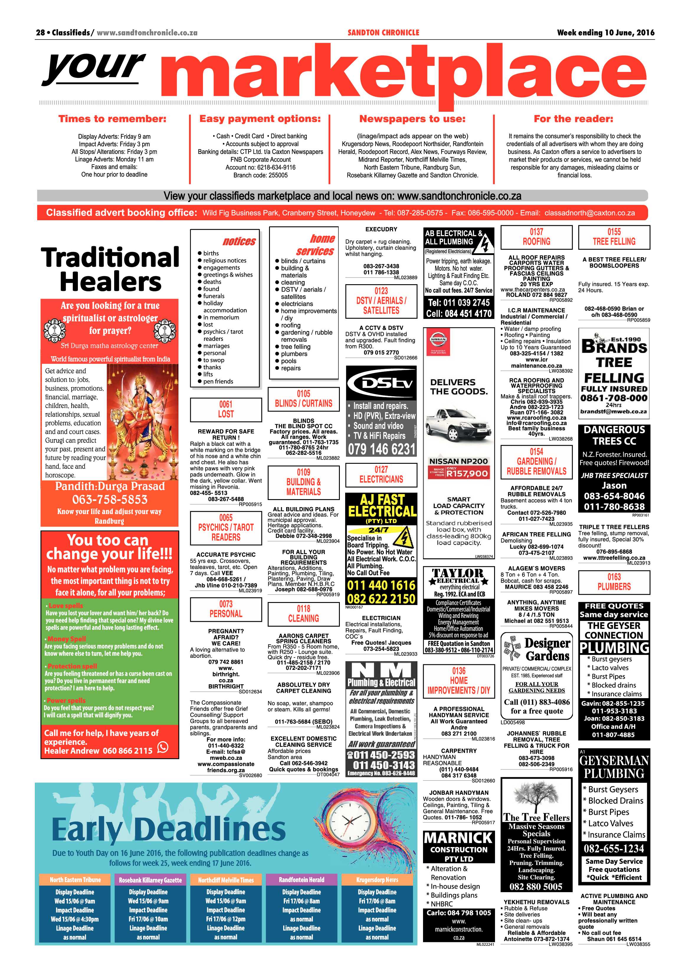 Sandton Chronicle 10 June 2016 page 28