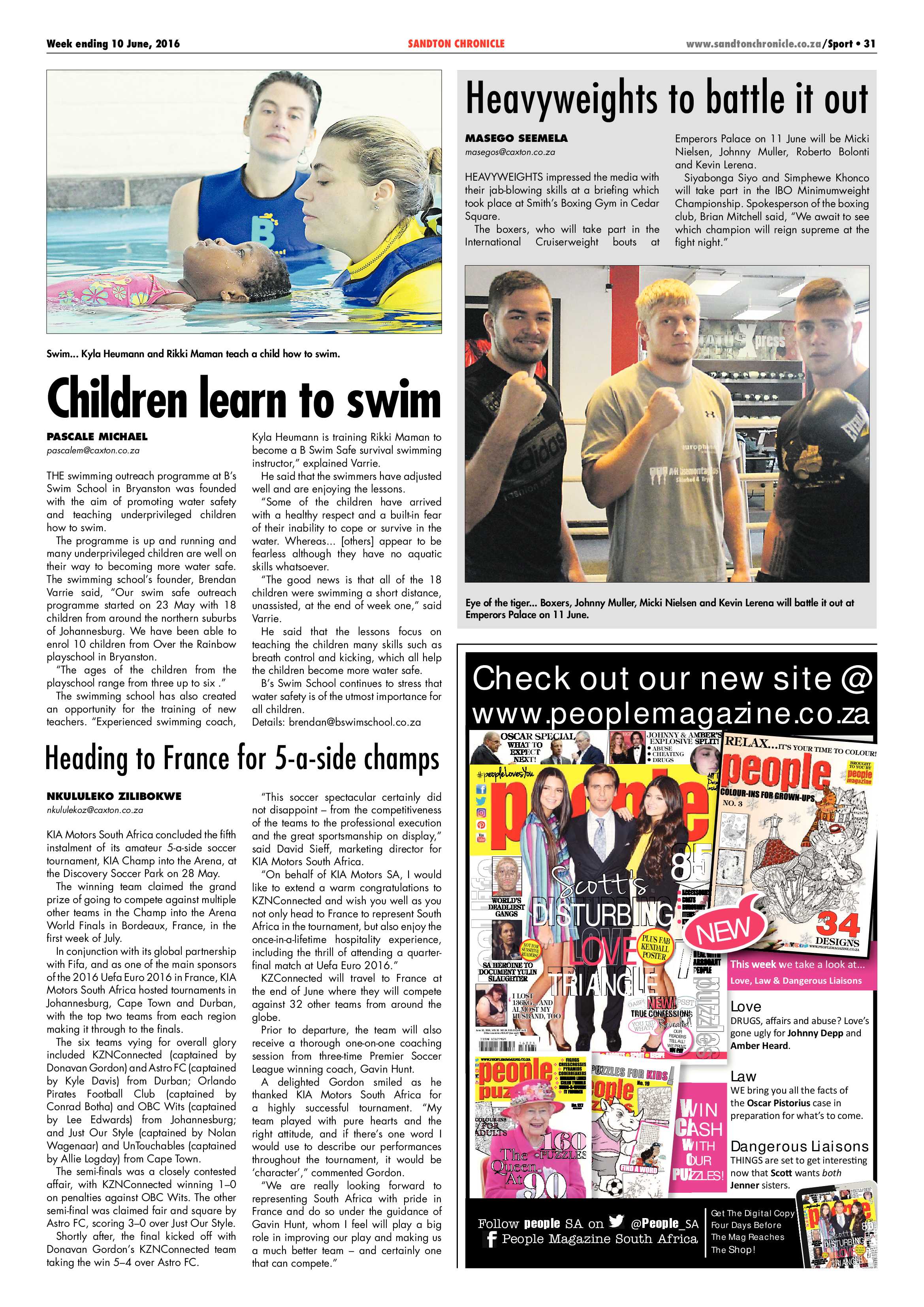 Sandton Chronicle 10 June 2016 page 31