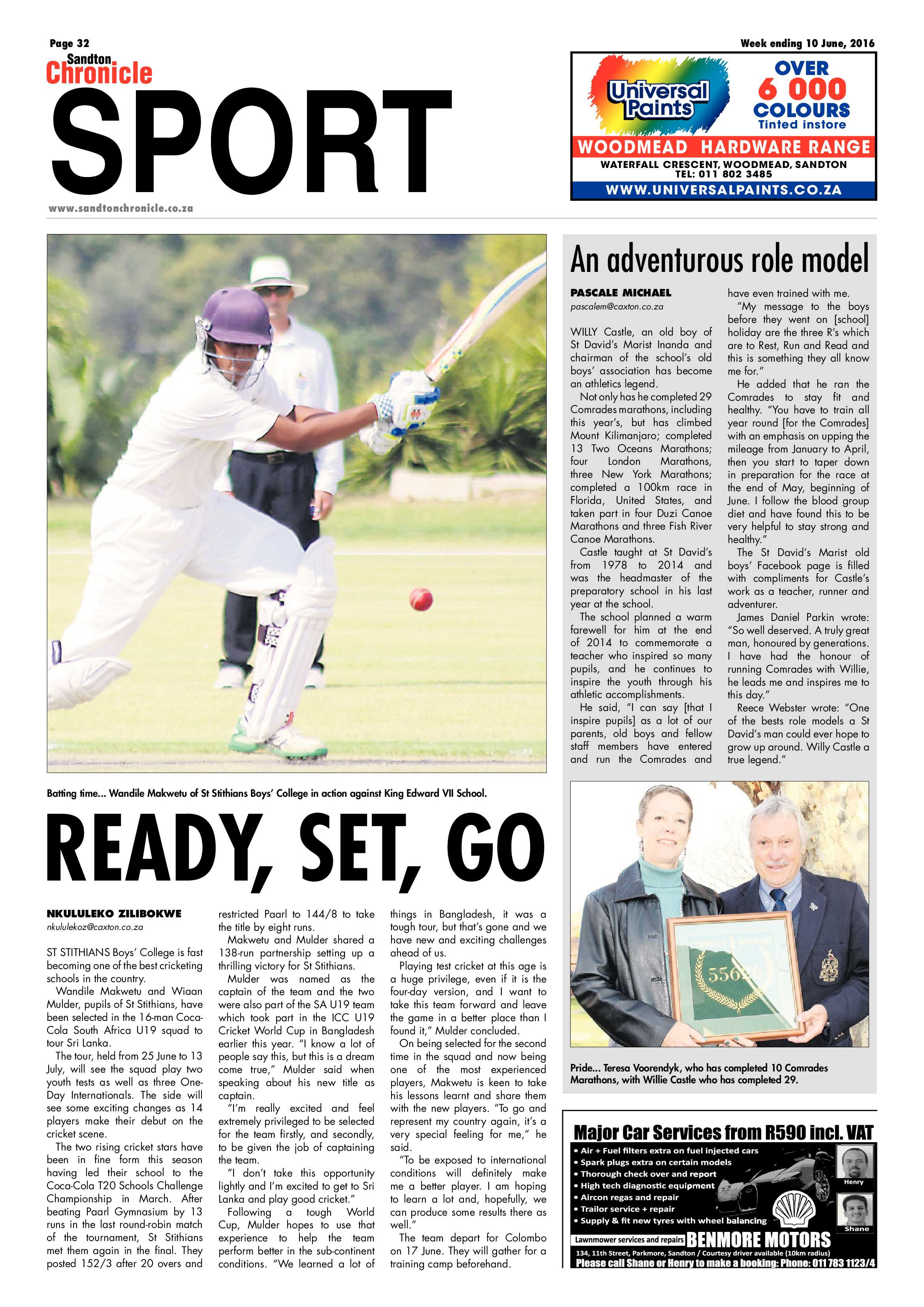 Sandton Chronicle 10 June 2016 page 32