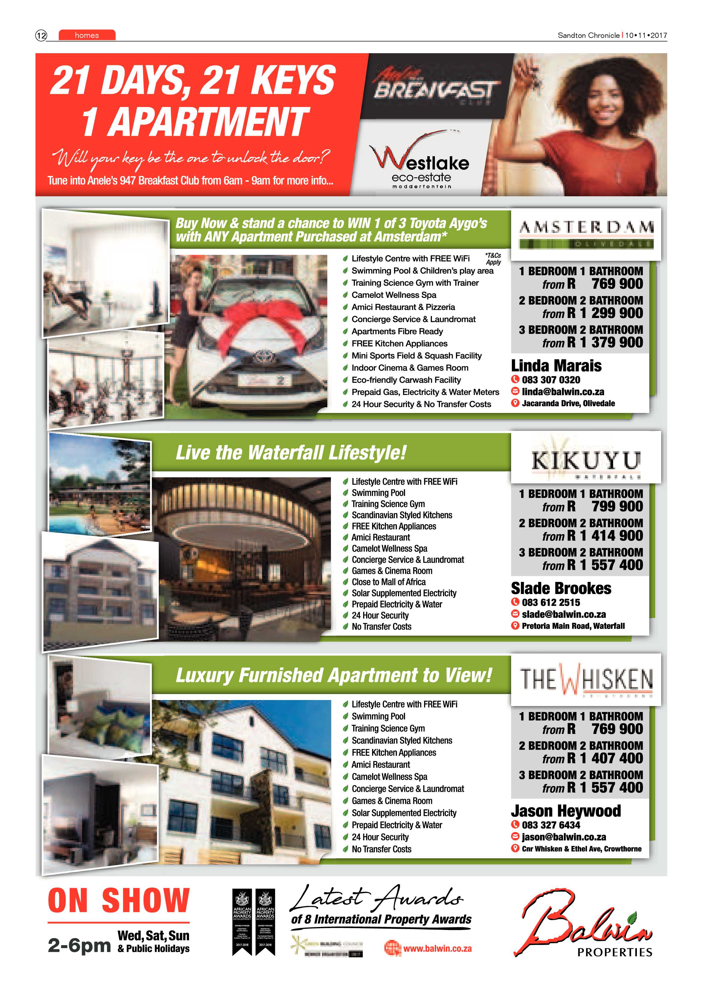 Sandton Chronicle 10 November 2017 page 12