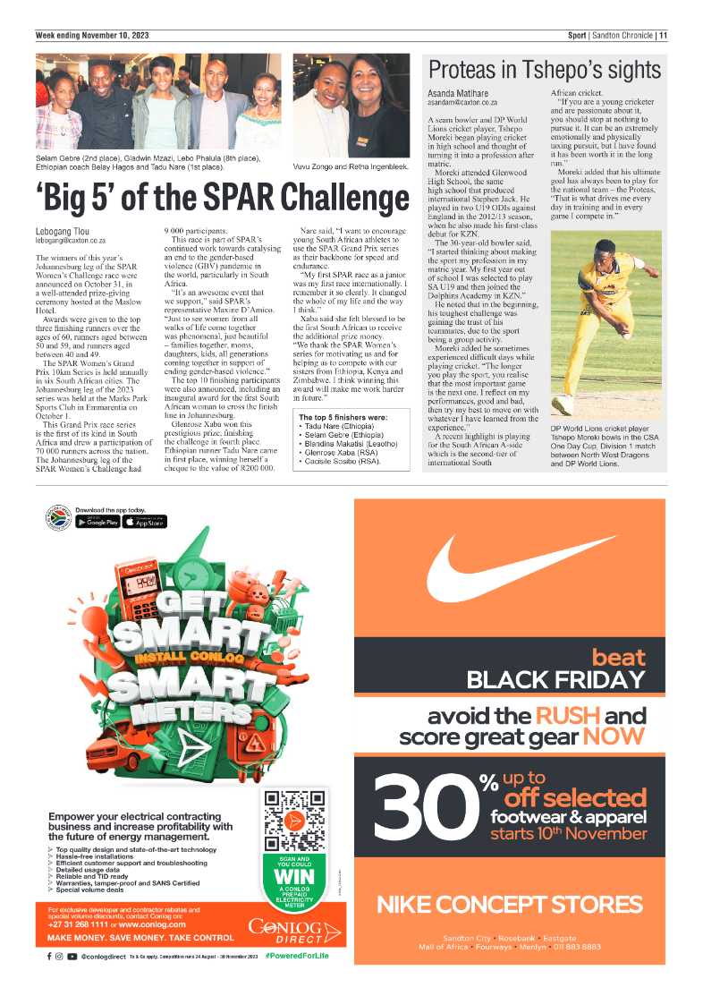 Sandton Chronicle 10 November 2023 page 11