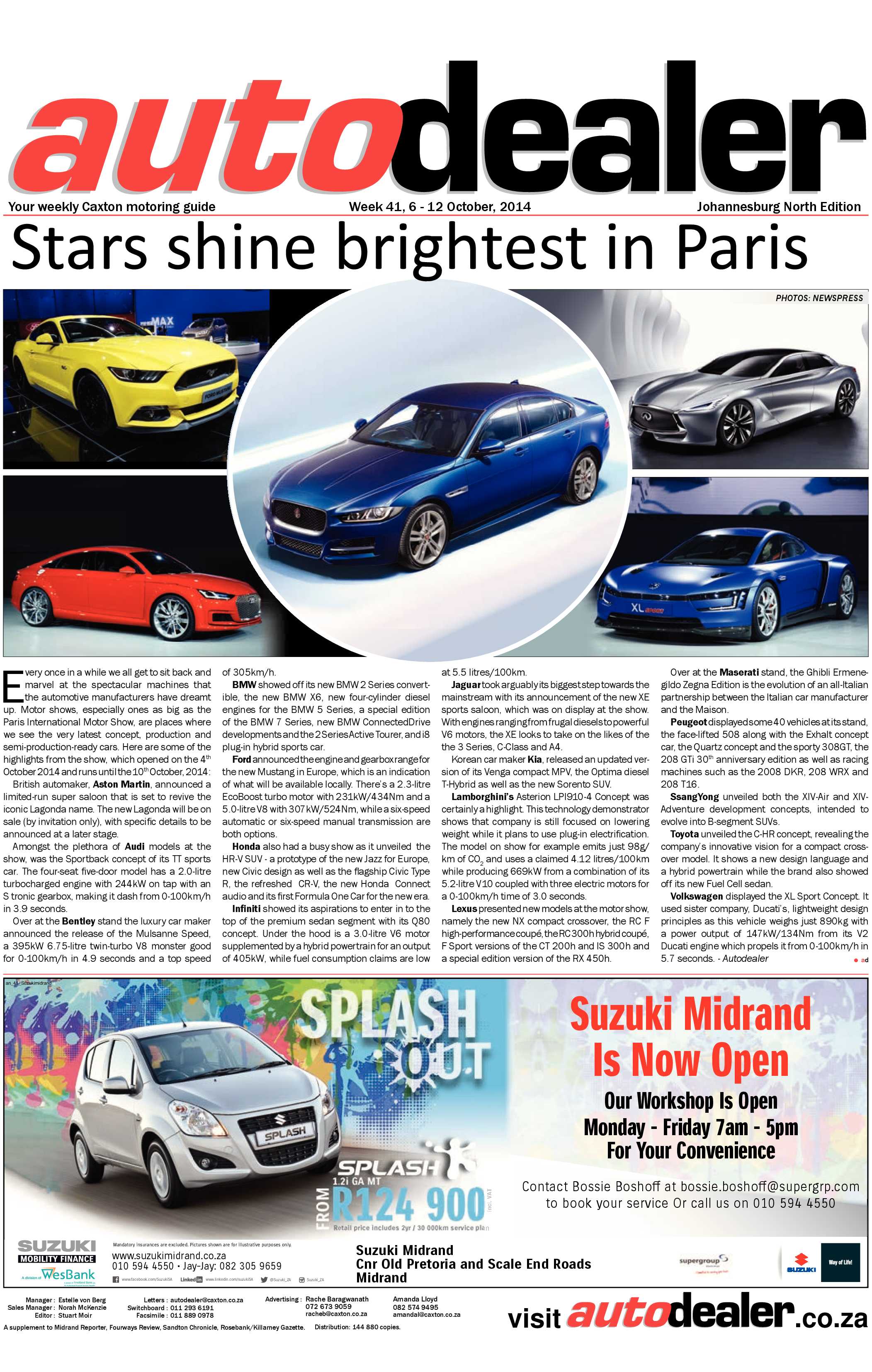 Sandton Chronicle 10 October 2014 page 15