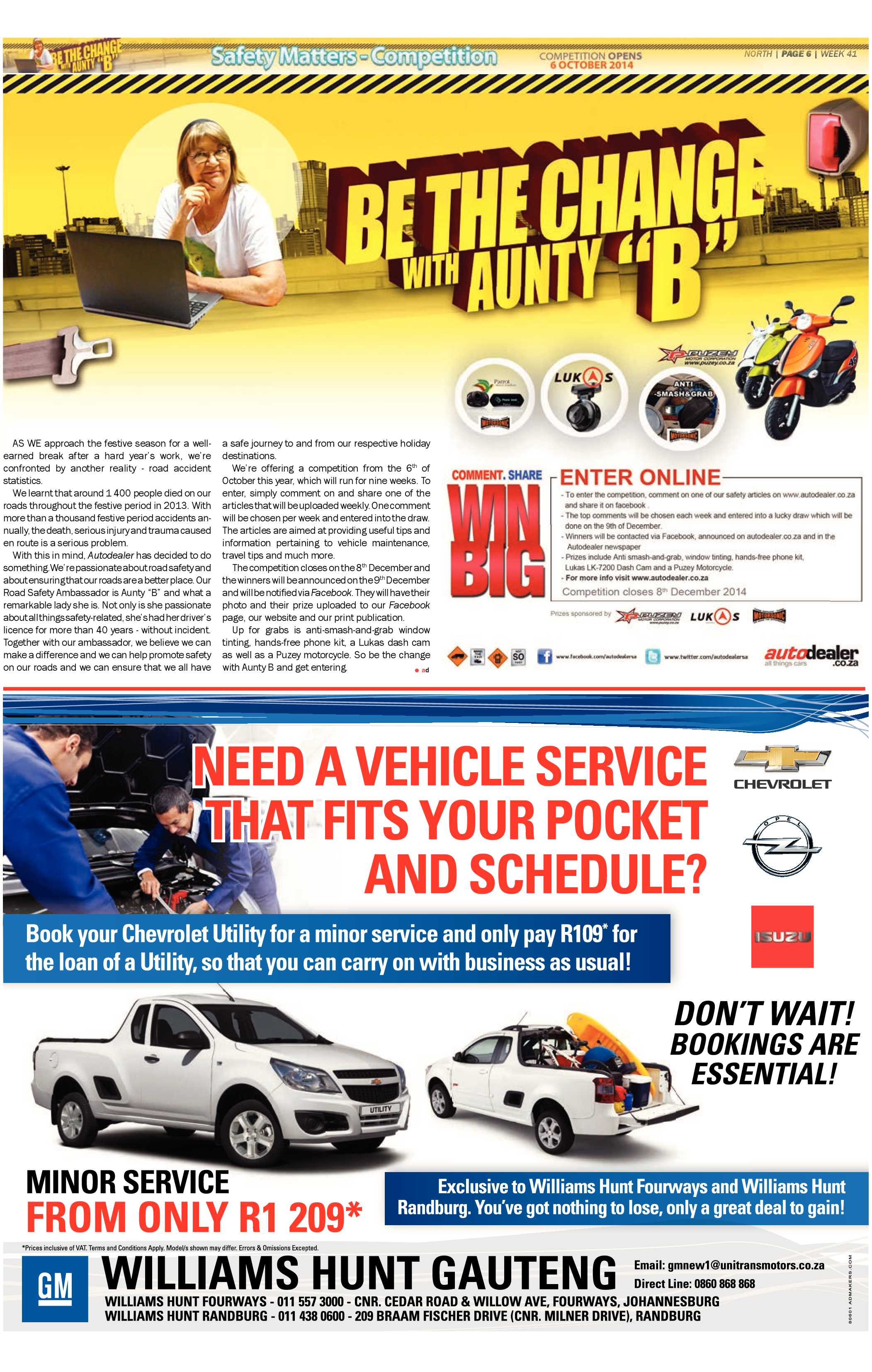 Sandton Chronicle 10 October 2014 page 20