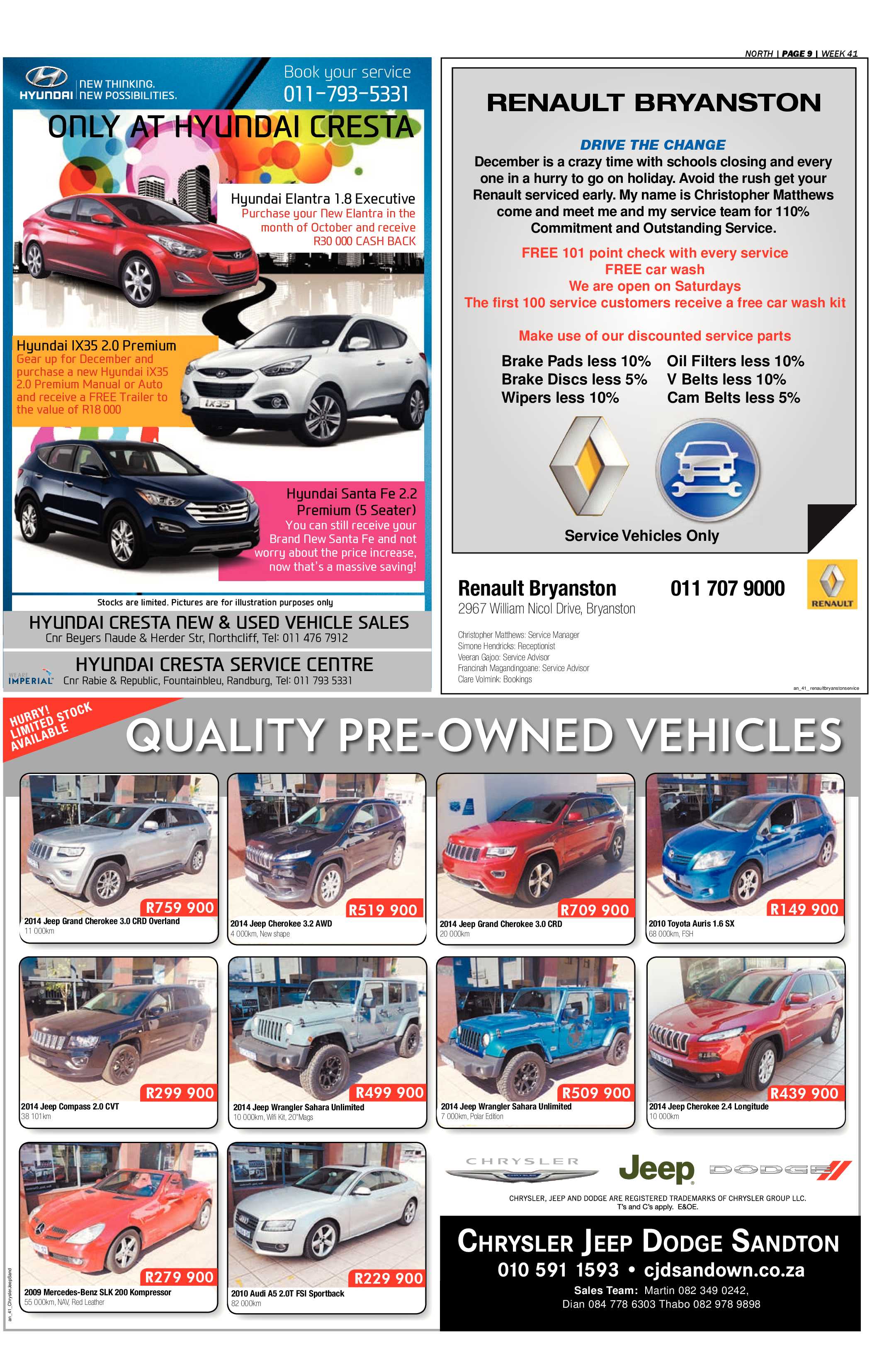 Sandton Chronicle 10 October 2014 page 23