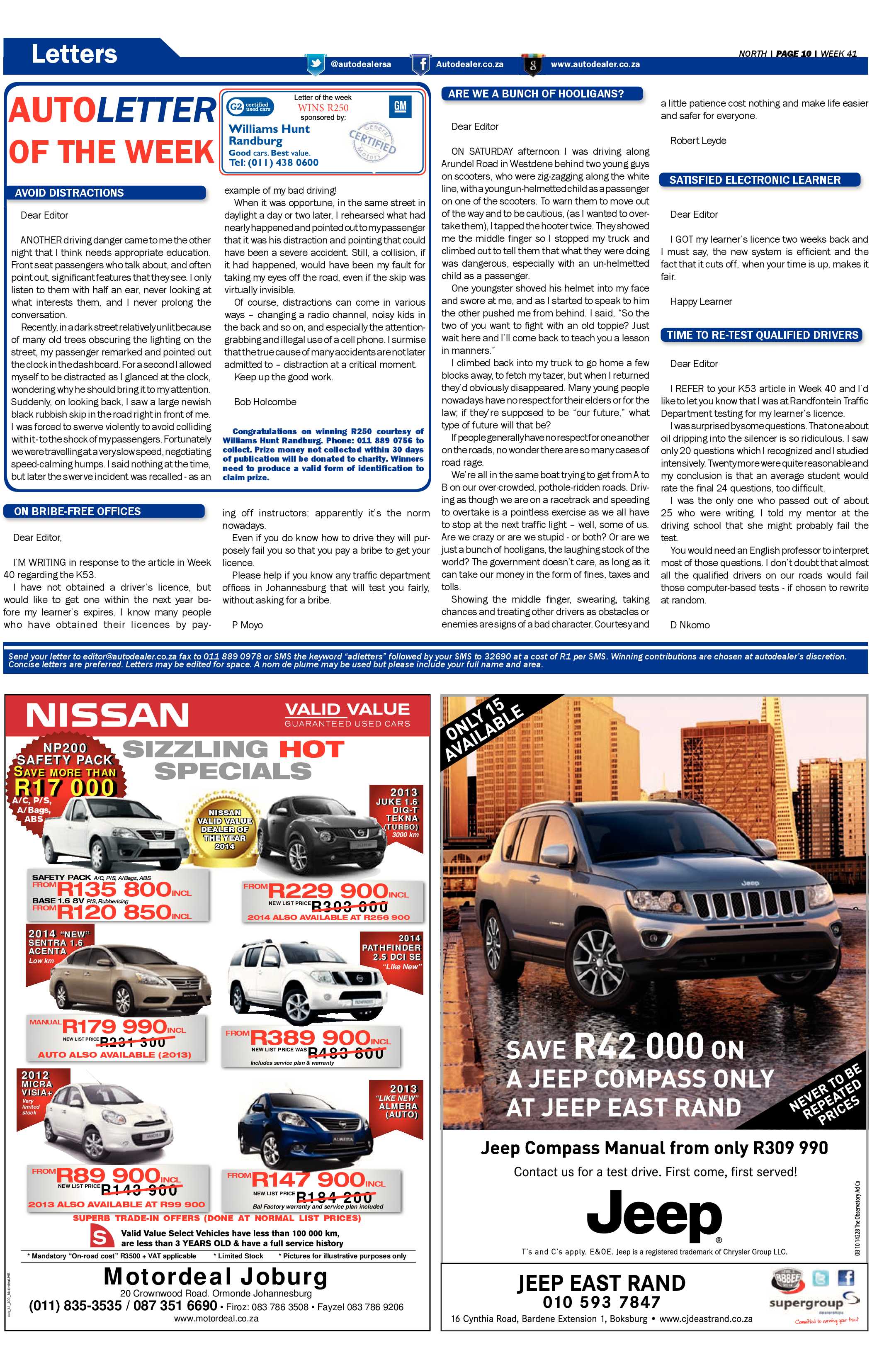 Sandton Chronicle 10 October 2014 page 24