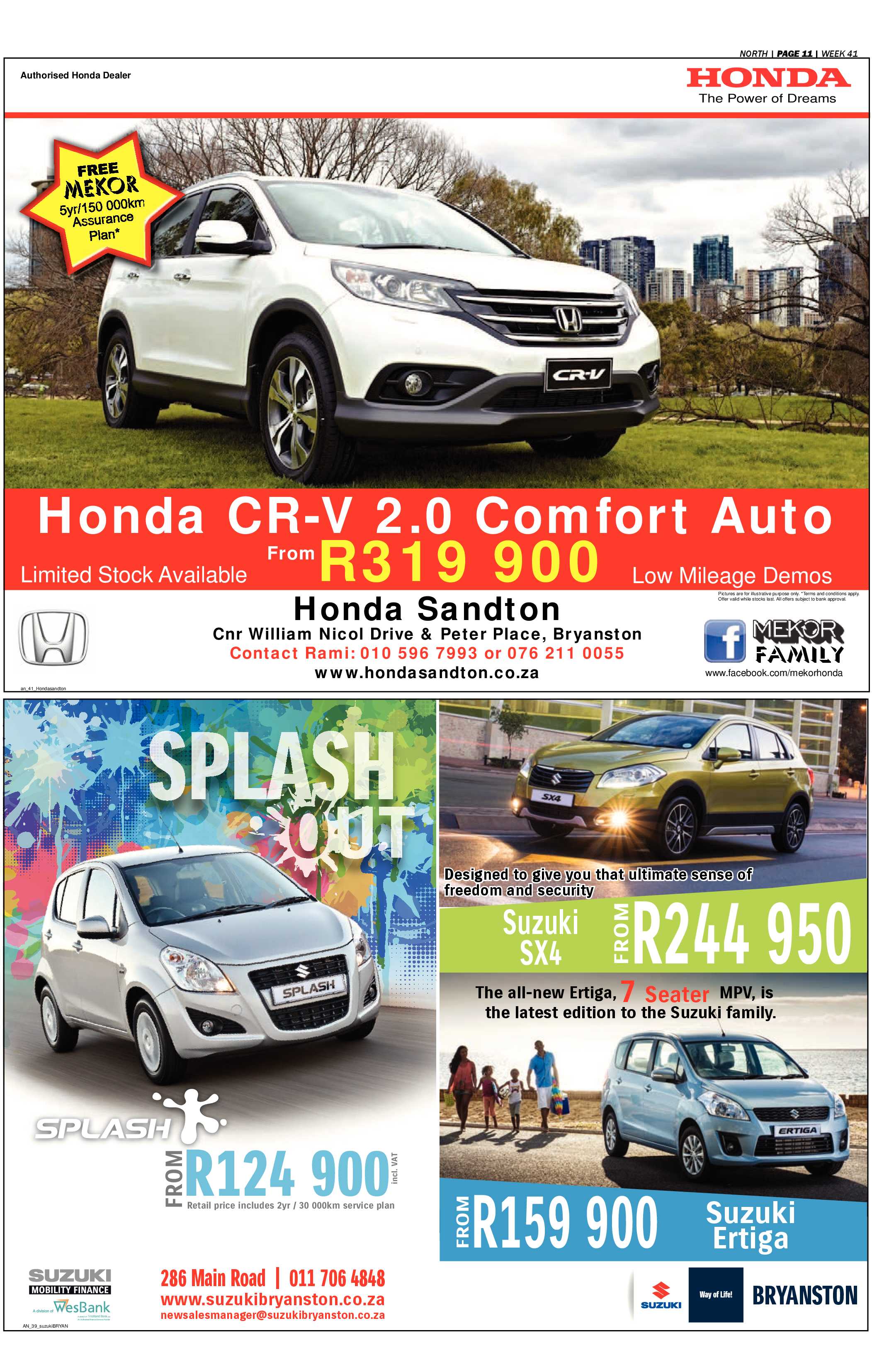 Sandton Chronicle 10 October 2014 page 25