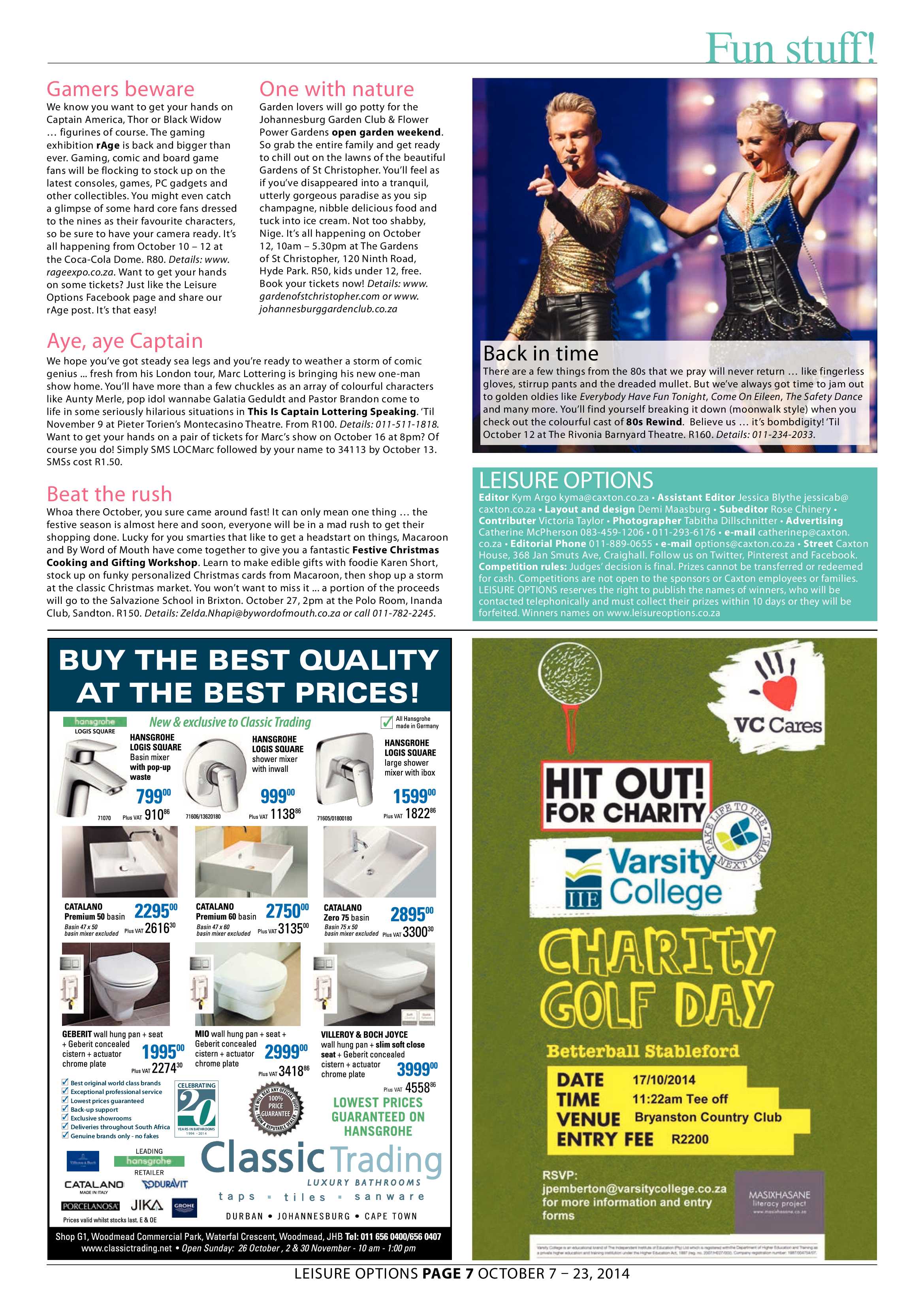 Sandton Chronicle 10 October 2014 page 29