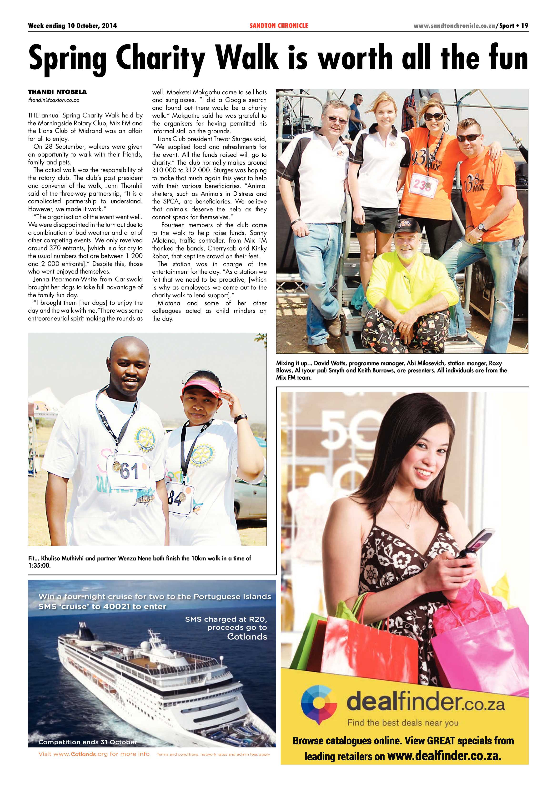 Sandton Chronicle 10 October 2014 page 39