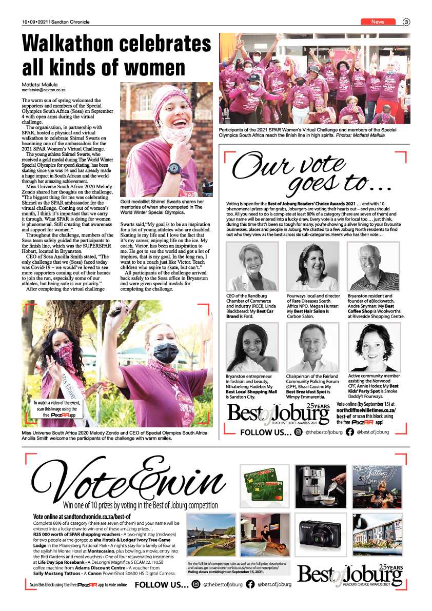 Sandton Chronicle 10 September 2021 page 3