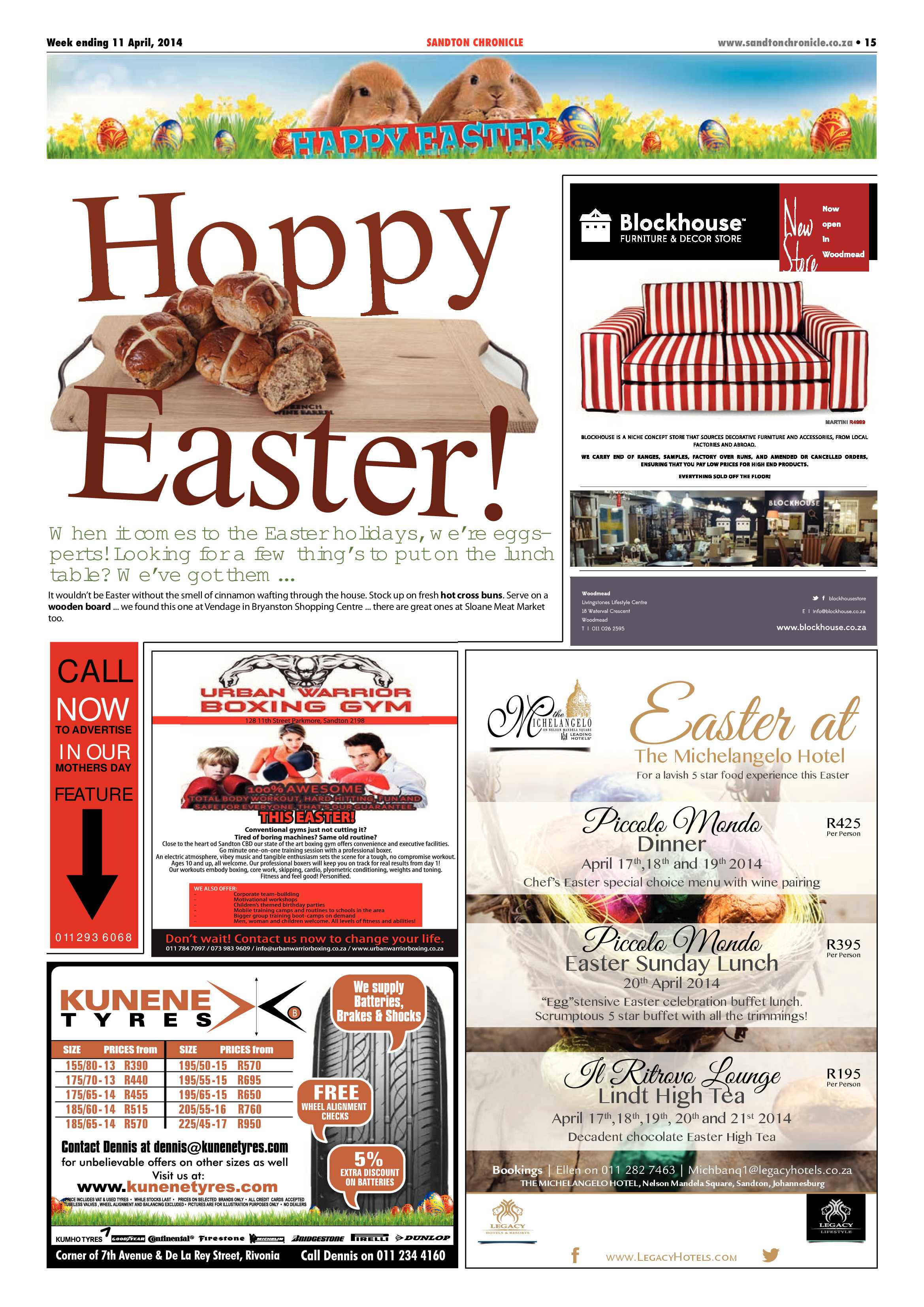 Sandton Chronicle 11 April 2014 page 15