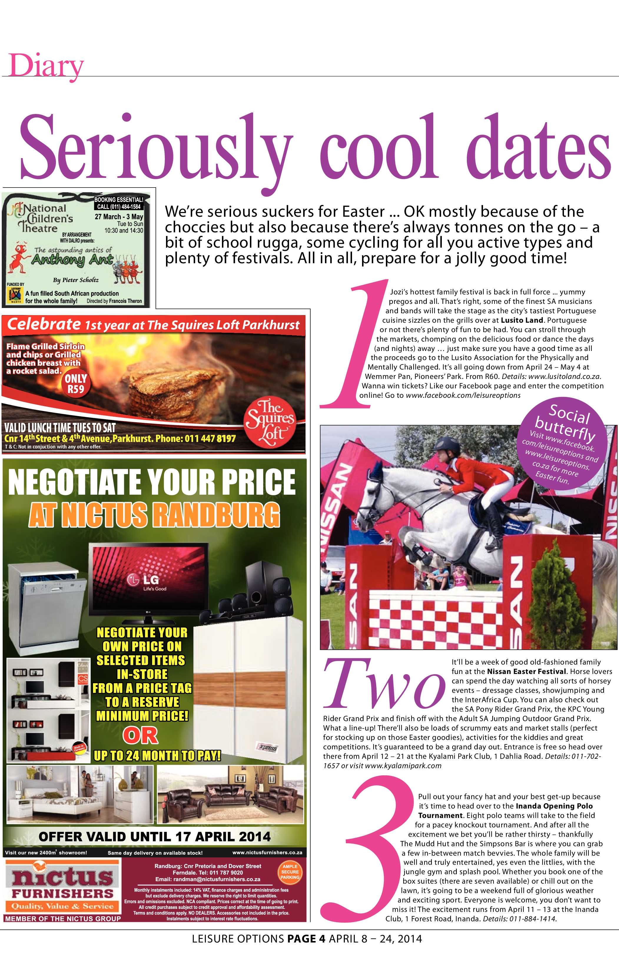 Sandton Chronicle 11 April 2014 page 20