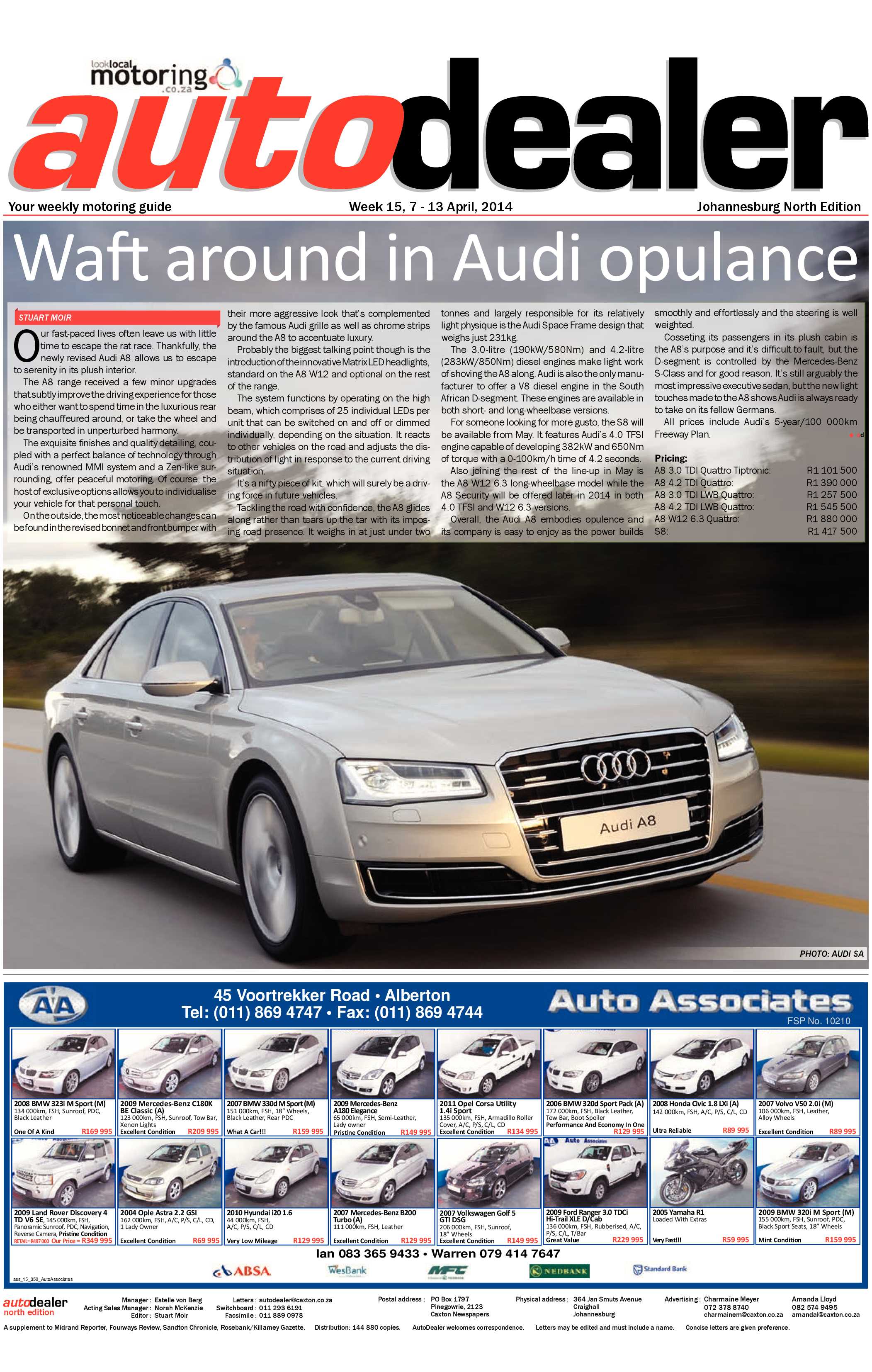 Sandton Chronicle 11 April 2014 page 21