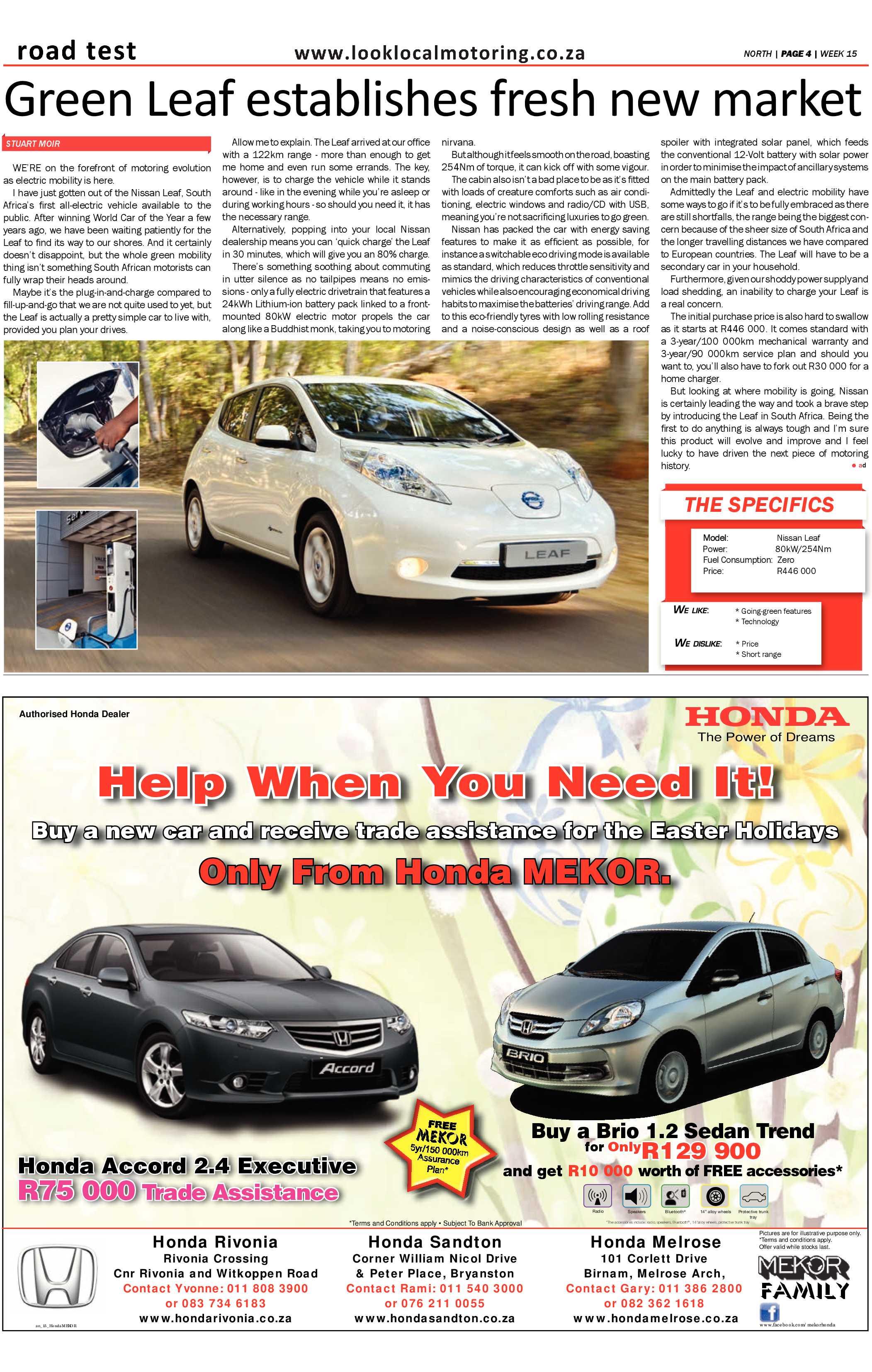 Sandton Chronicle 11 April 2014 page 24