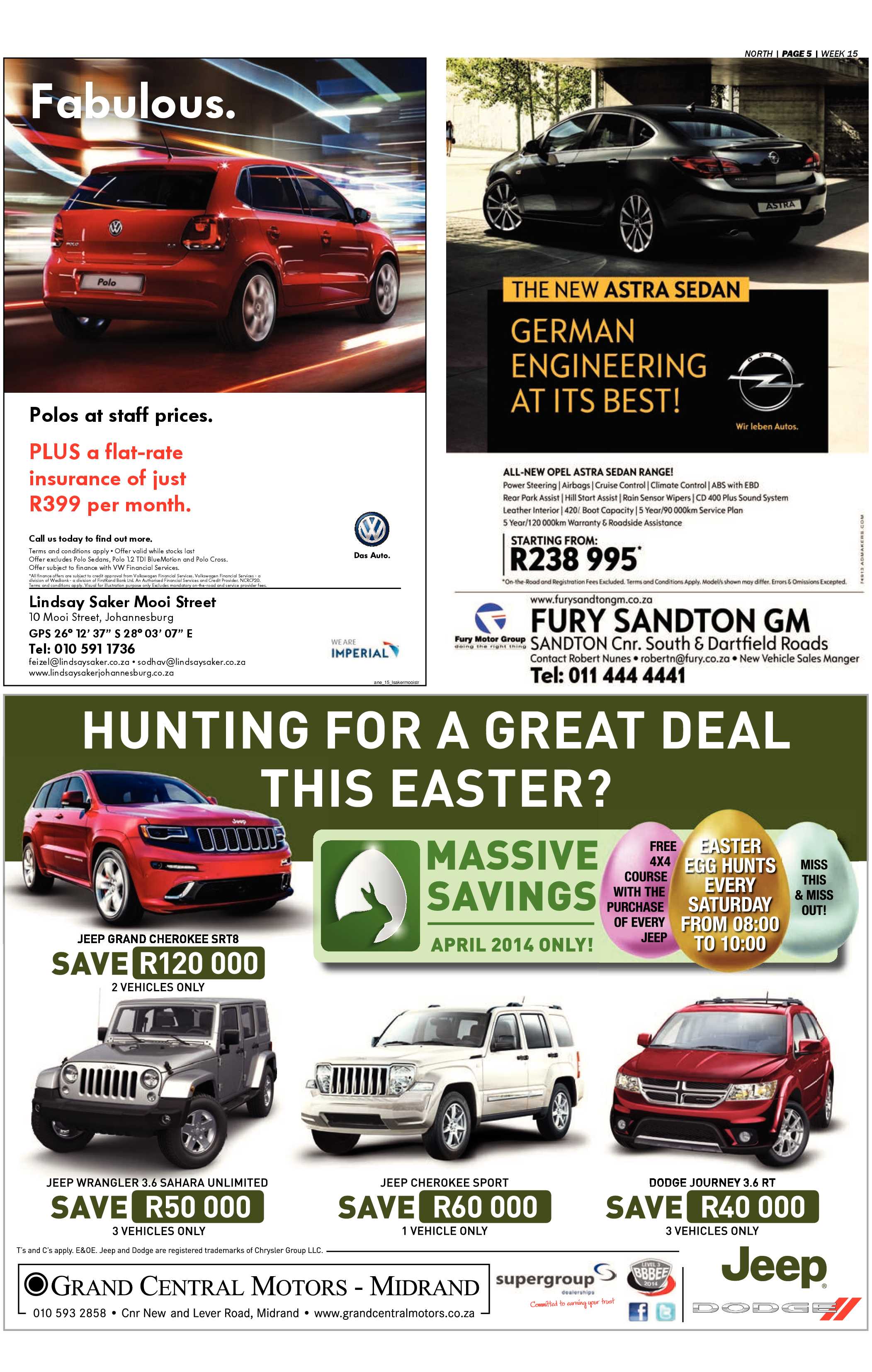 Sandton Chronicle 11 April 2014 page 25