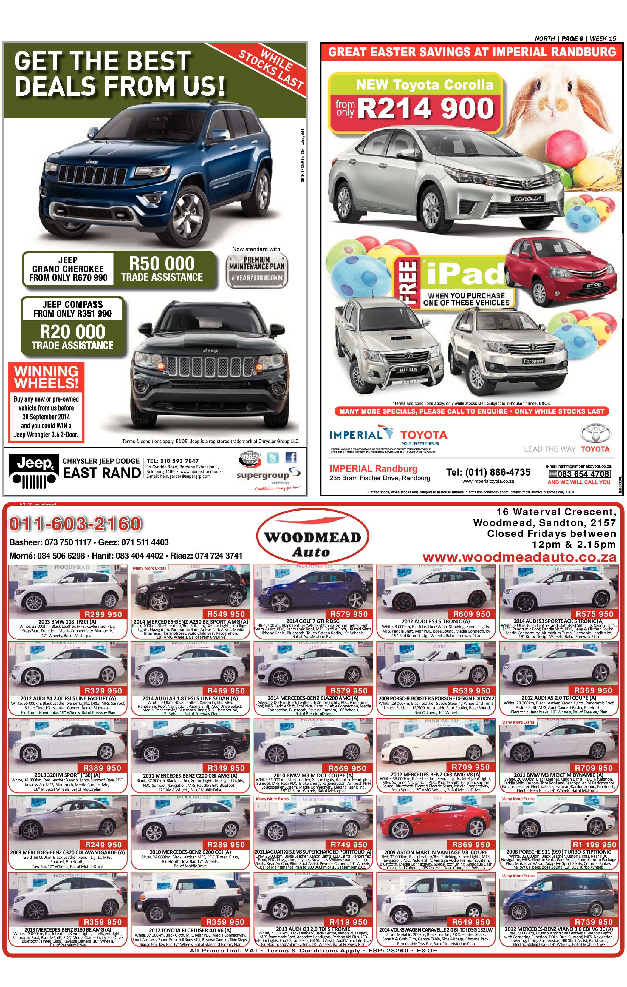 Sandton Chronicle 11 April 2014 page 26