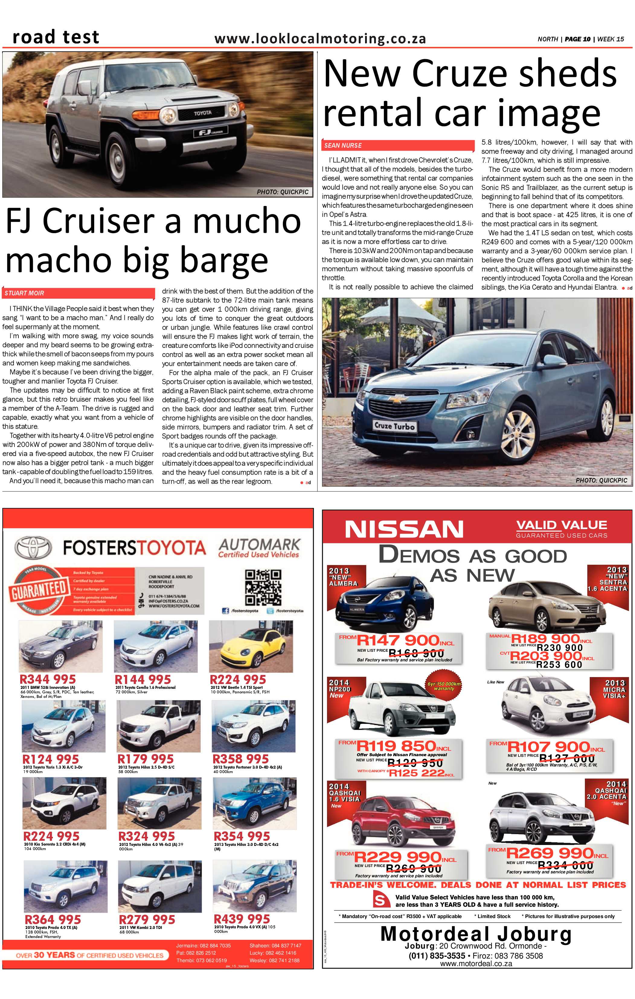 Sandton Chronicle 11 April 2014 page 30