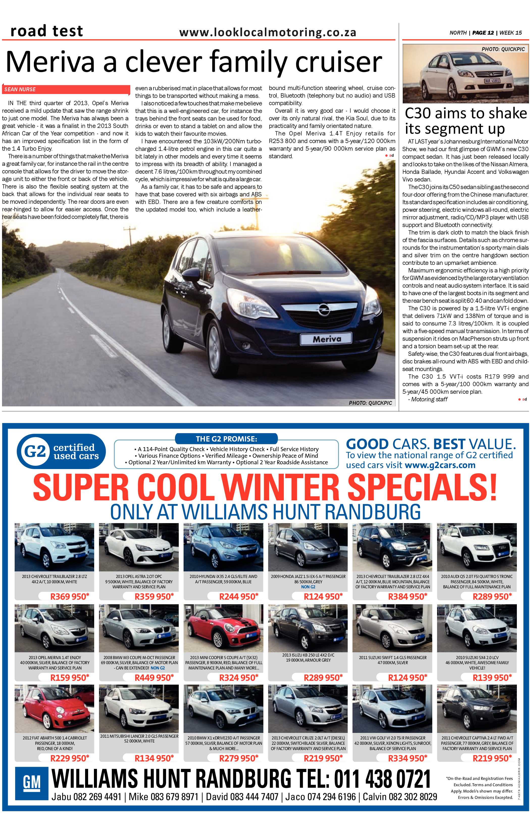 Sandton Chronicle 11 April 2014 page 32