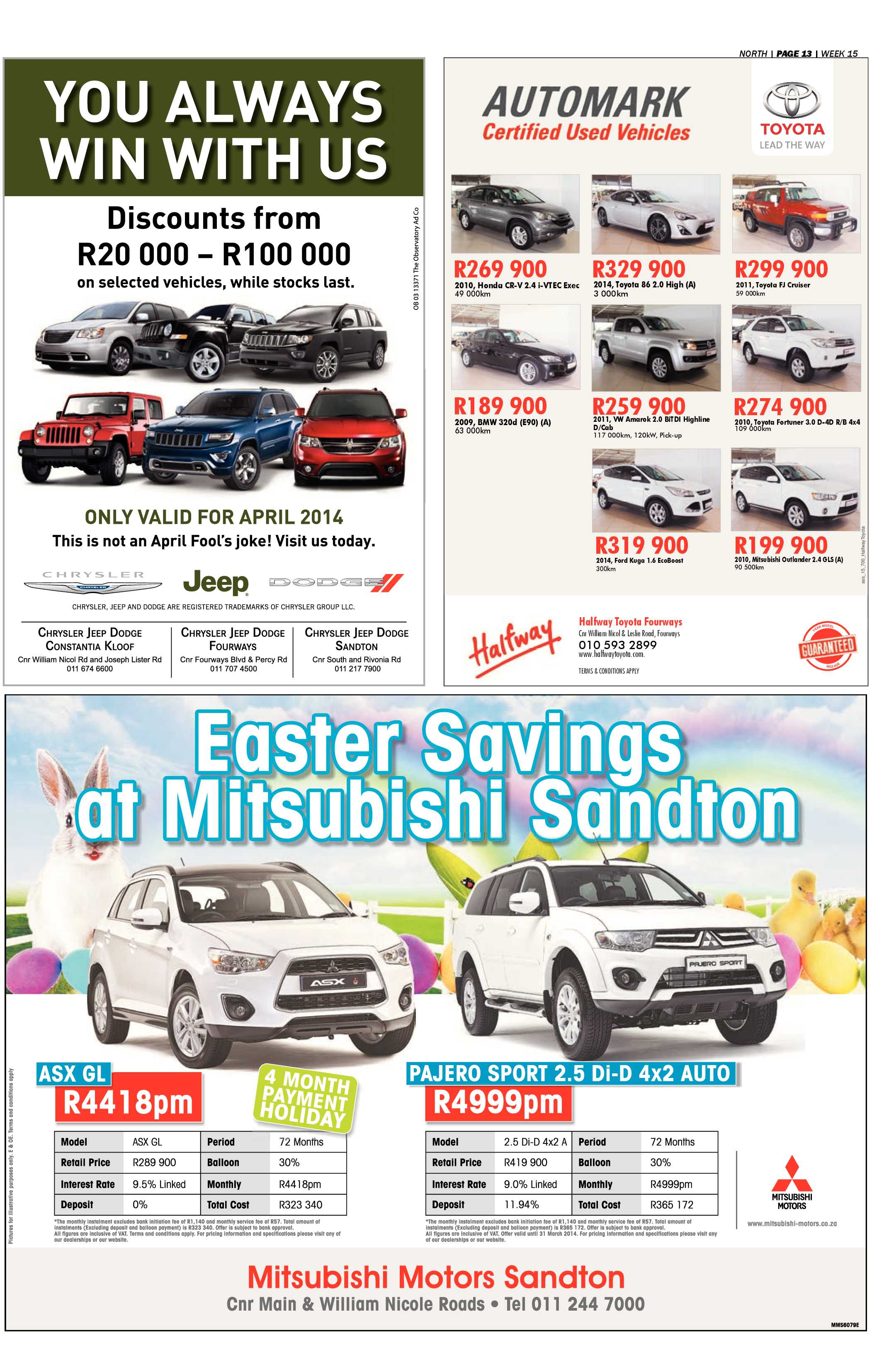 Sandton Chronicle 11 April 2014 page 33