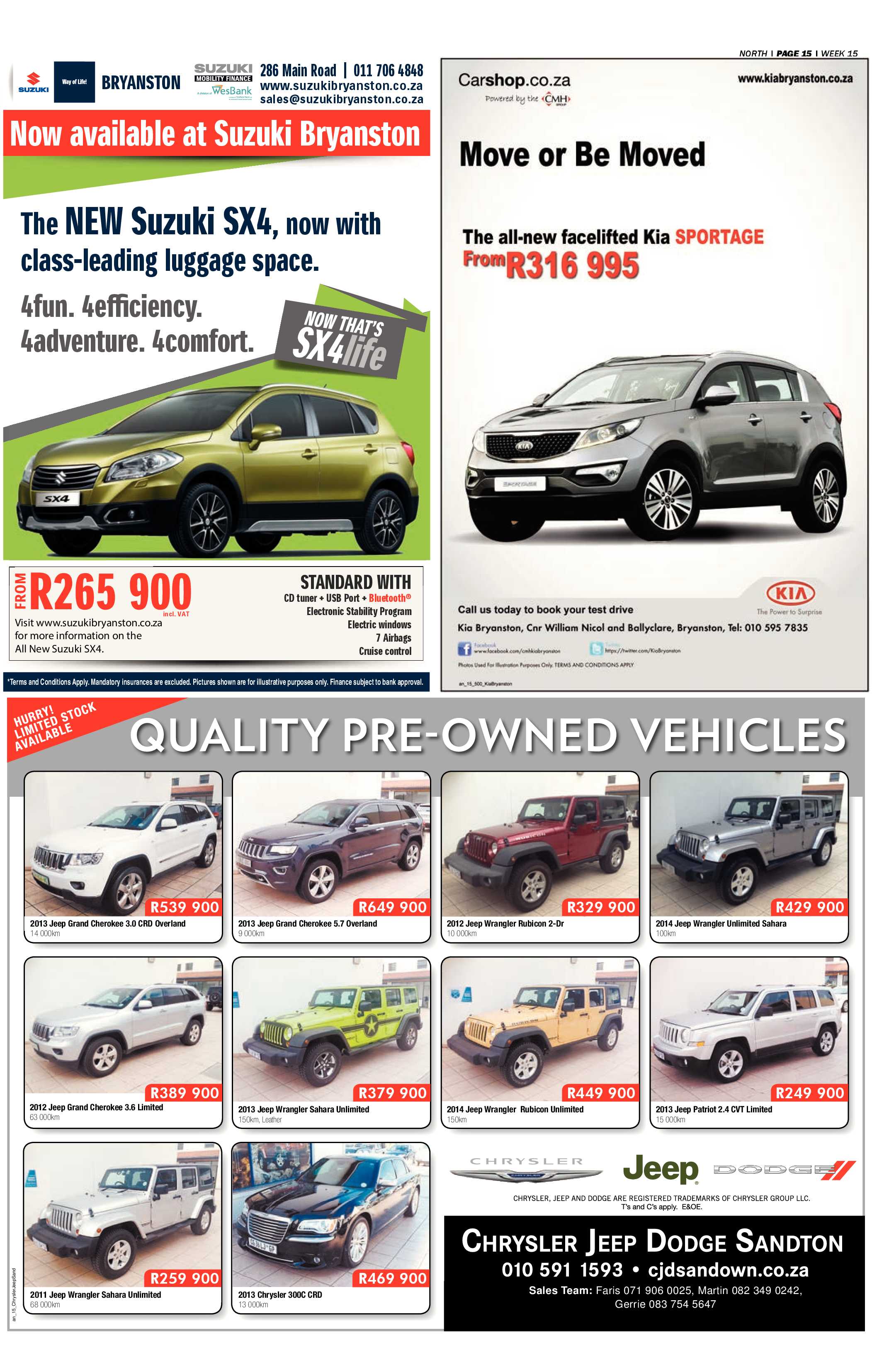 Sandton Chronicle 11 April 2014 page 35