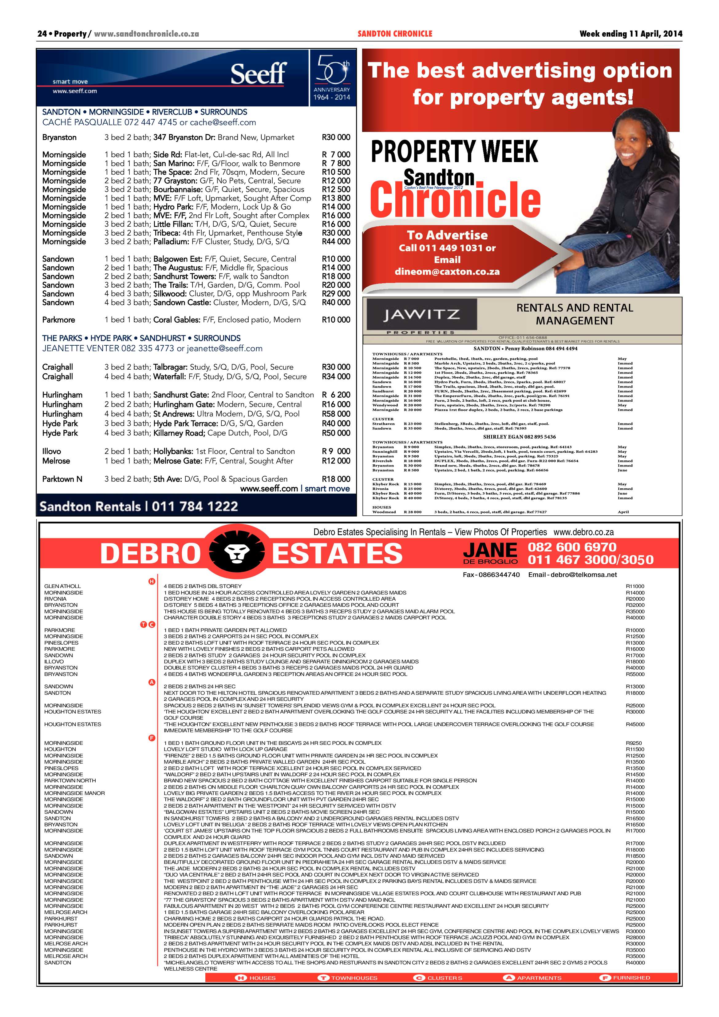 Sandton Chronicle 11 April 2014 page 48