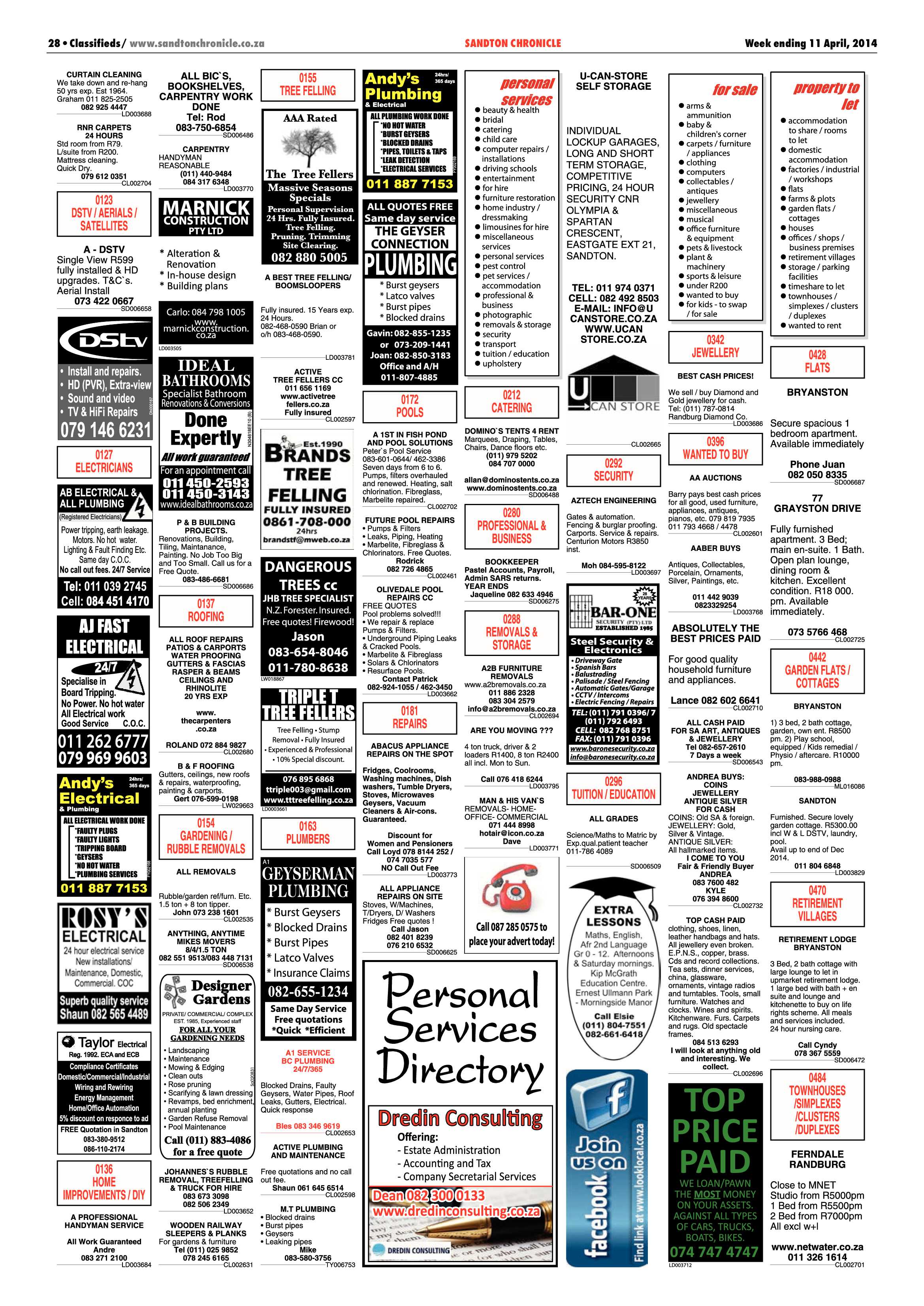 Sandton Chronicle 11 April 2014 page 52