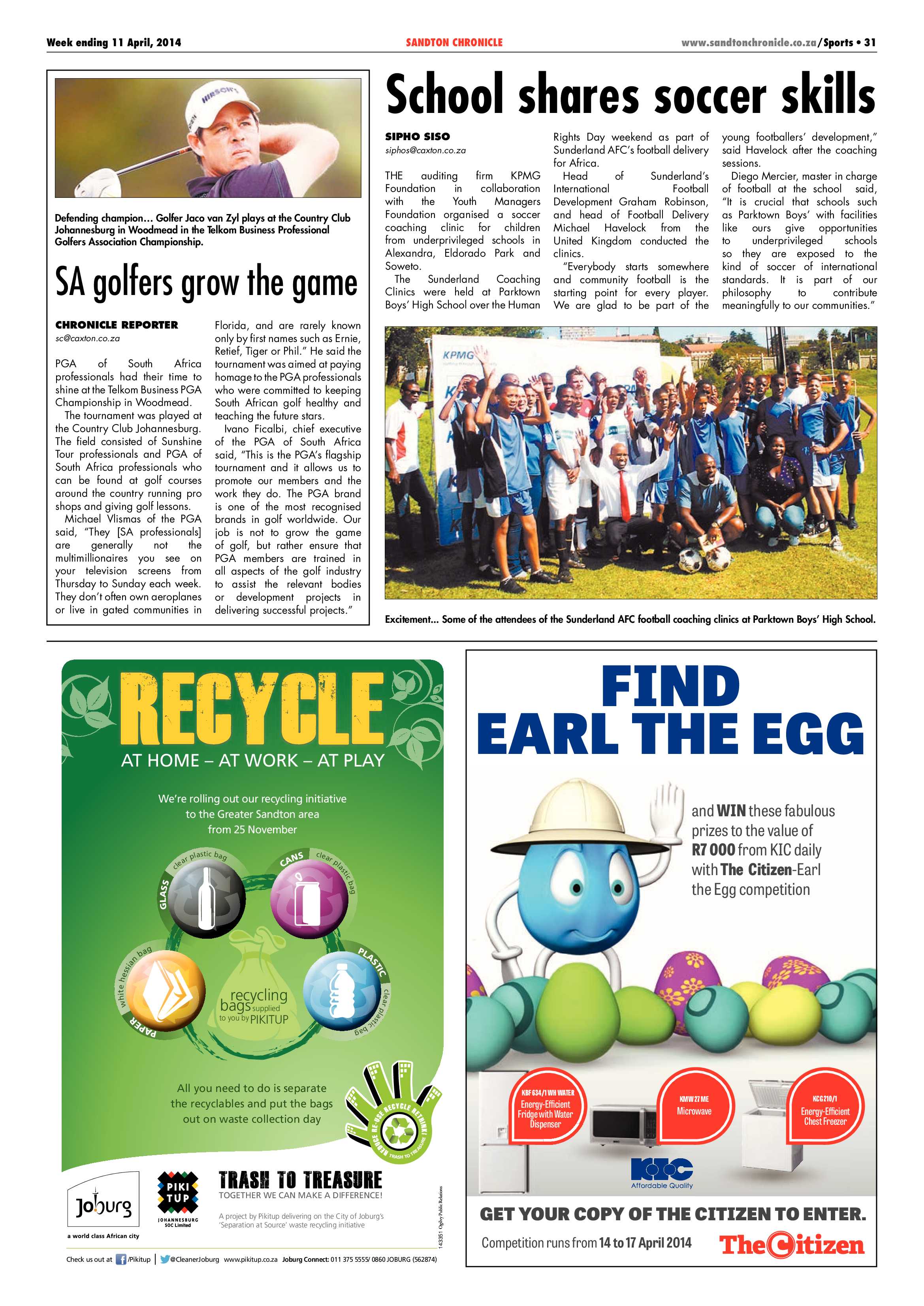 Sandton Chronicle 11 April 2014 page 55