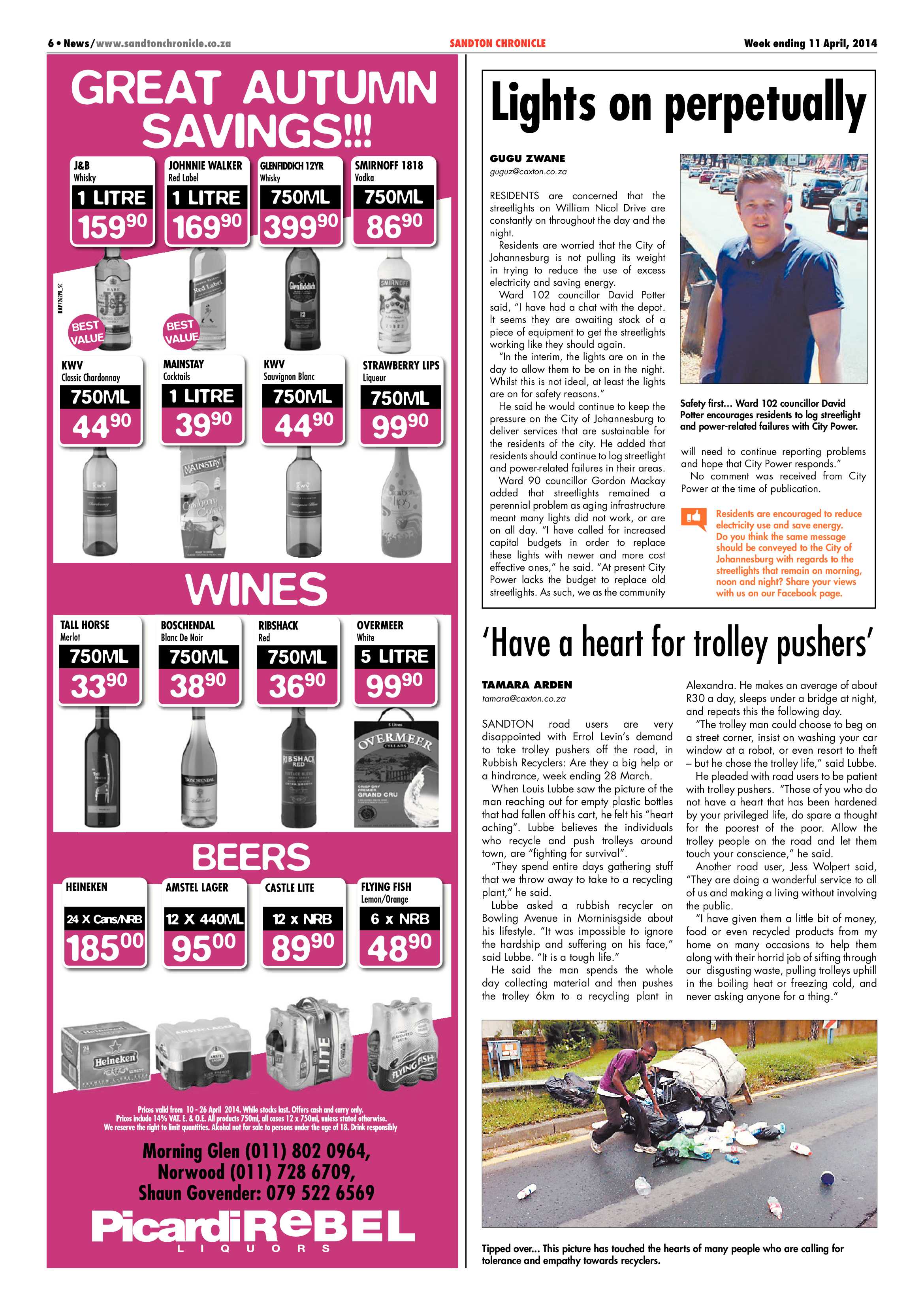 Sandton Chronicle 11 April 2014 page 6