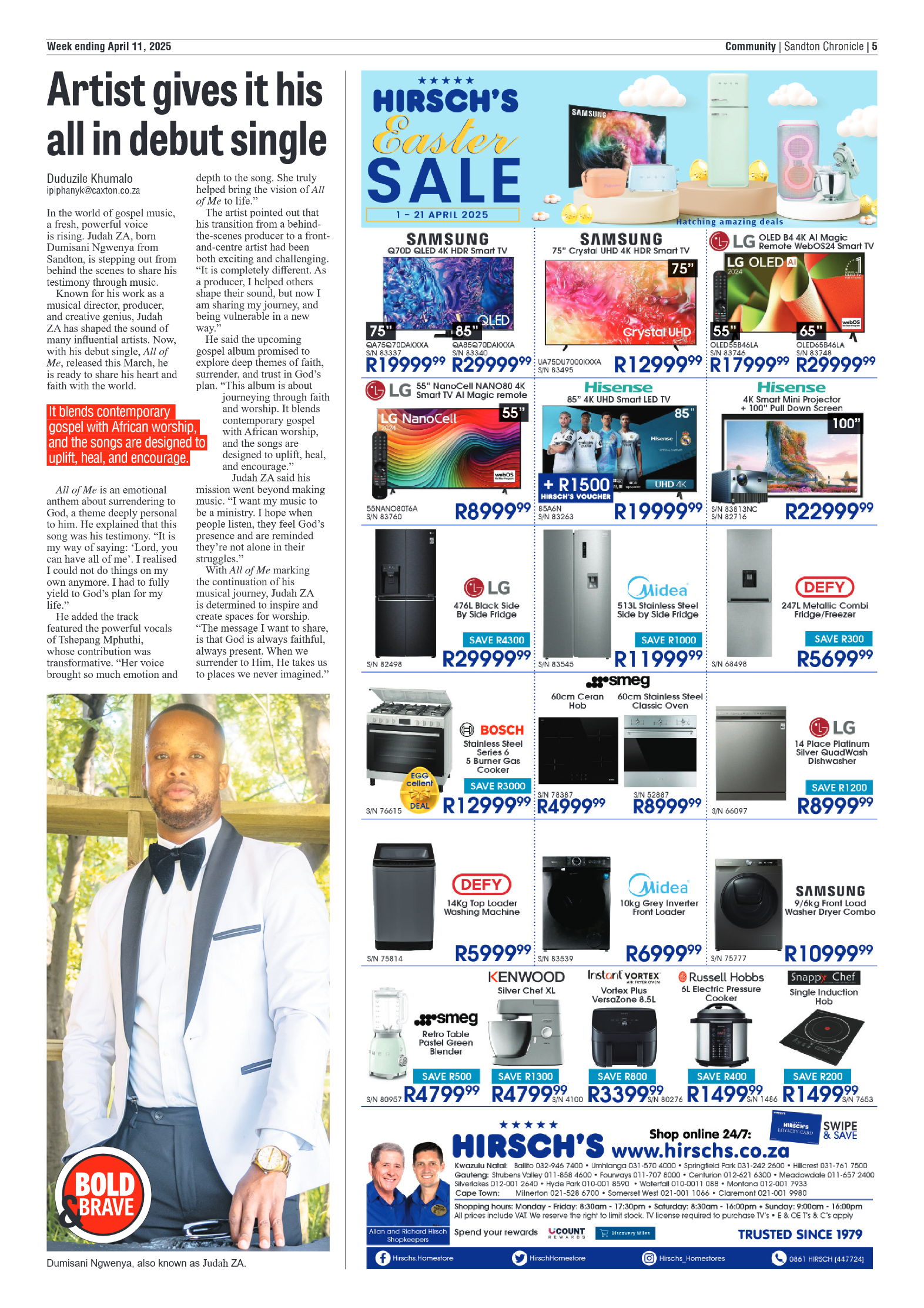 Sandton Chronicle 11 April 2025 page 5