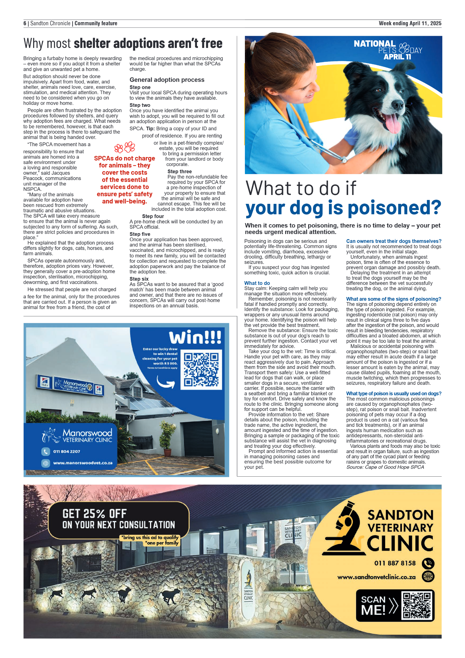Sandton Chronicle 11 April 2025 page 6
