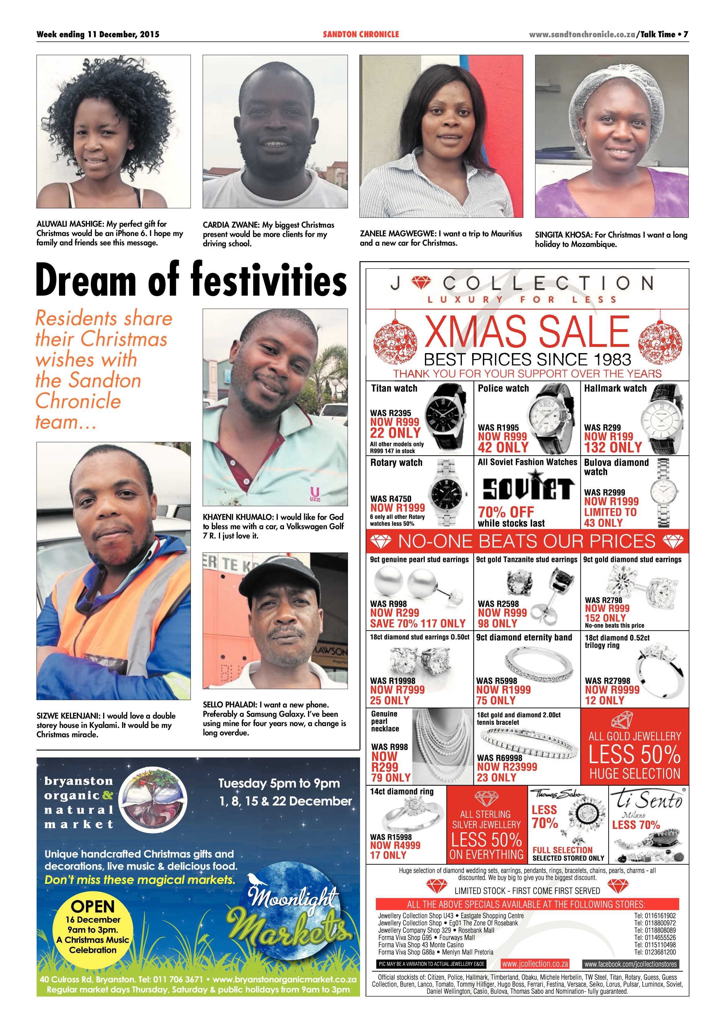 Sandton Chronicle 11 December 2015 page 7