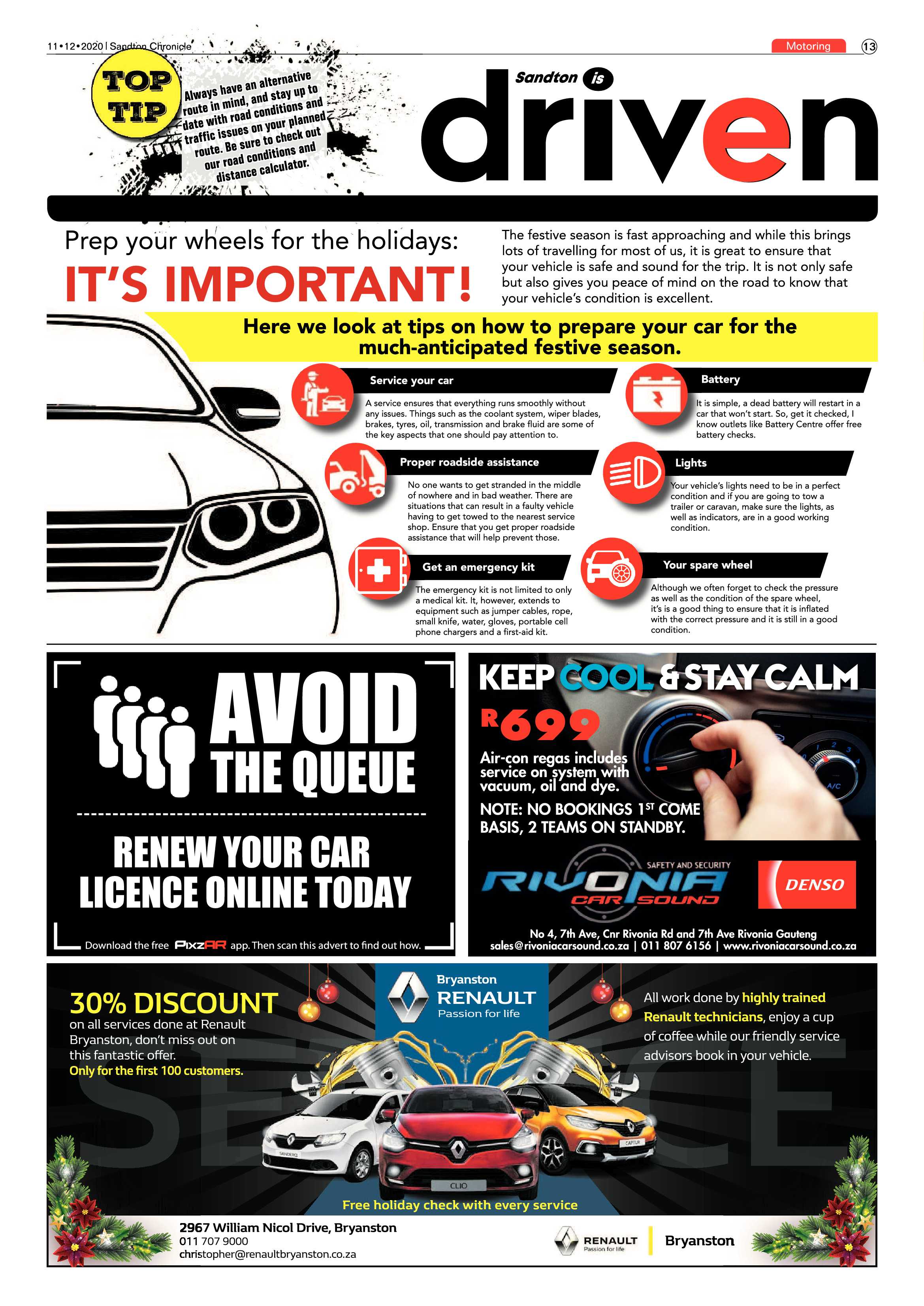 Sandton Chronicle 11 December 2020 page 13