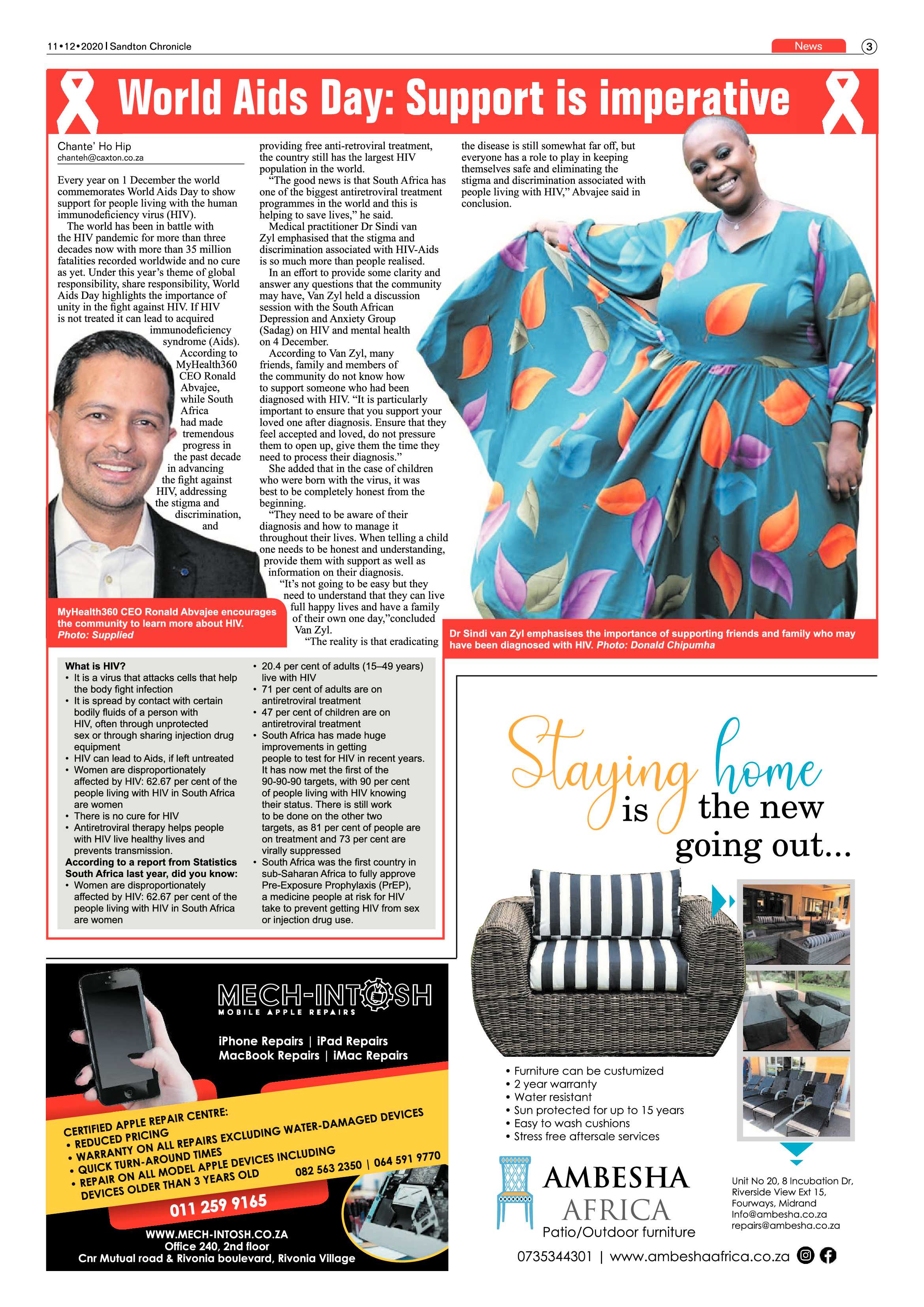 Sandton Chronicle 11 December 2020 page 3