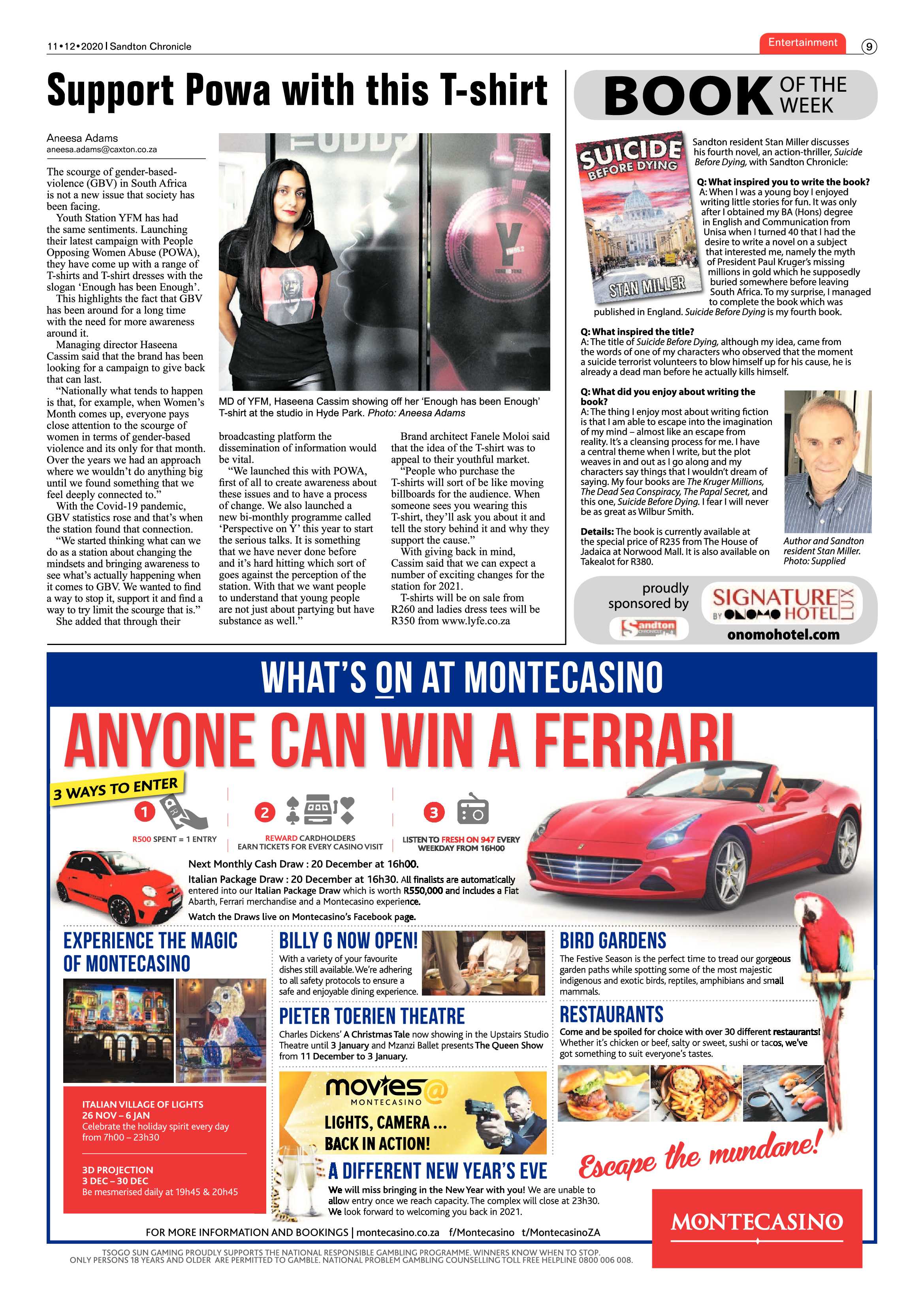 Sandton Chronicle 11 December 2020 page 9