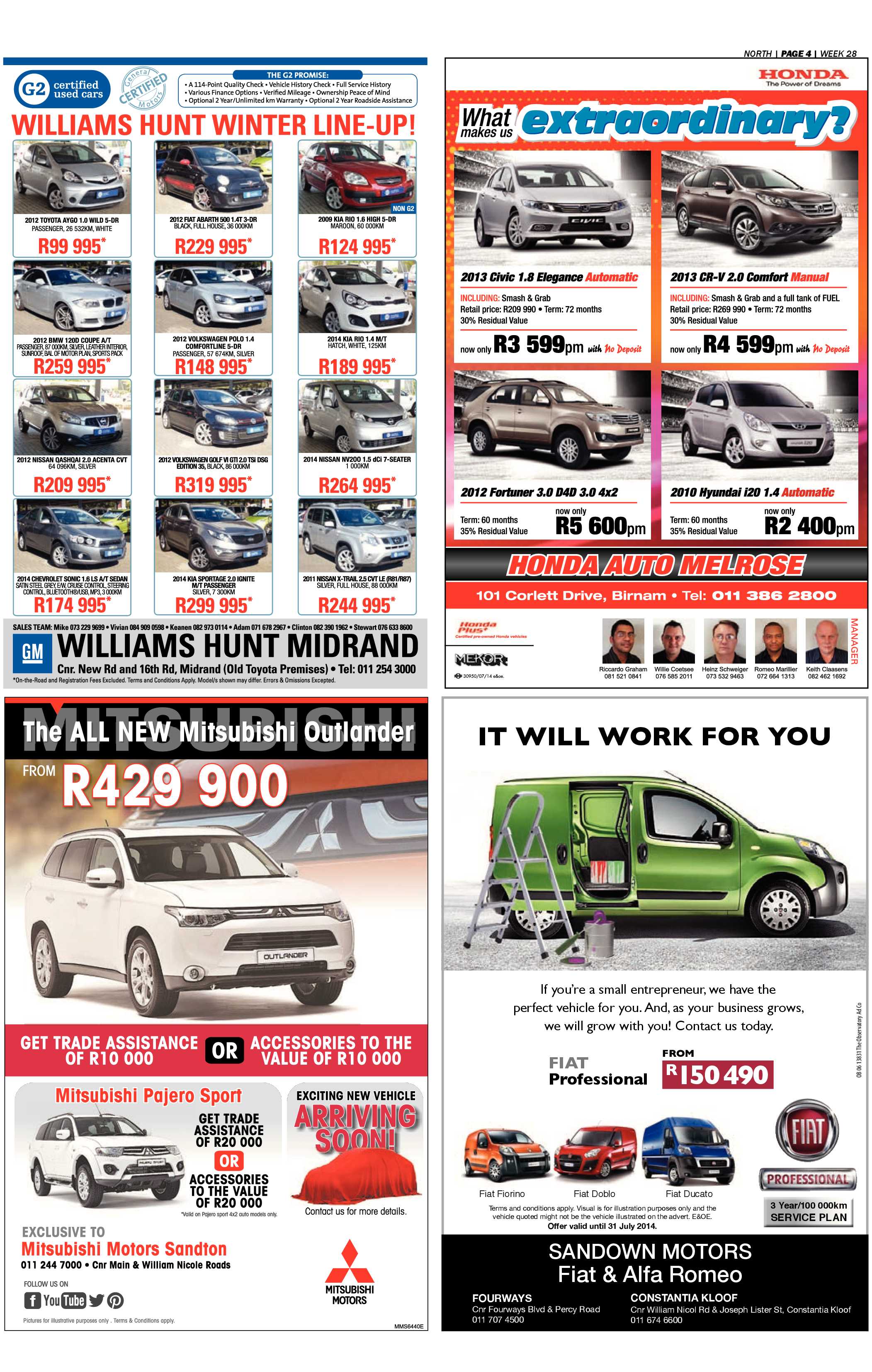 Sandton Chronicle 11 July 2014 page 18