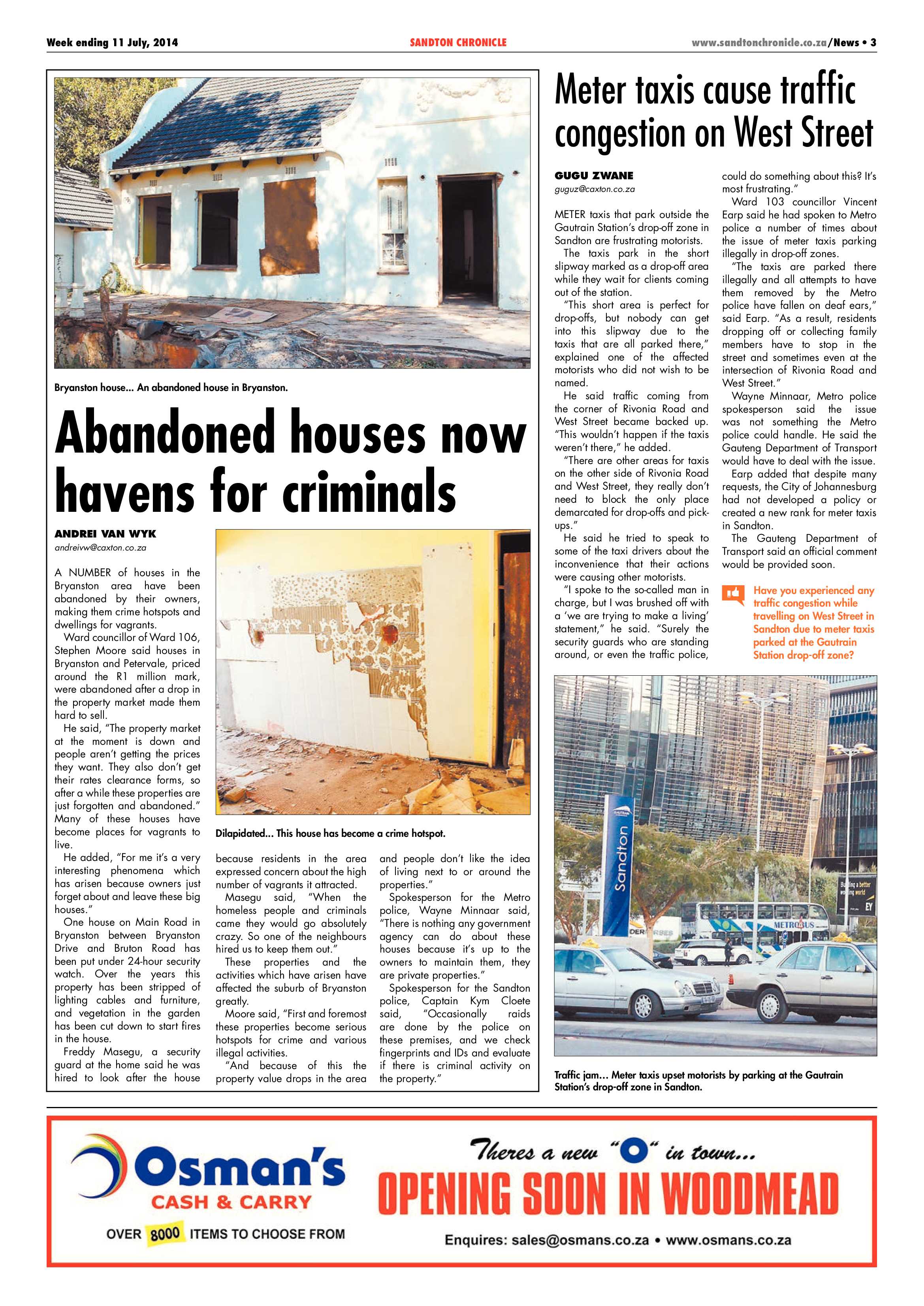 Sandton Chronicle 11 July 2014 page 3