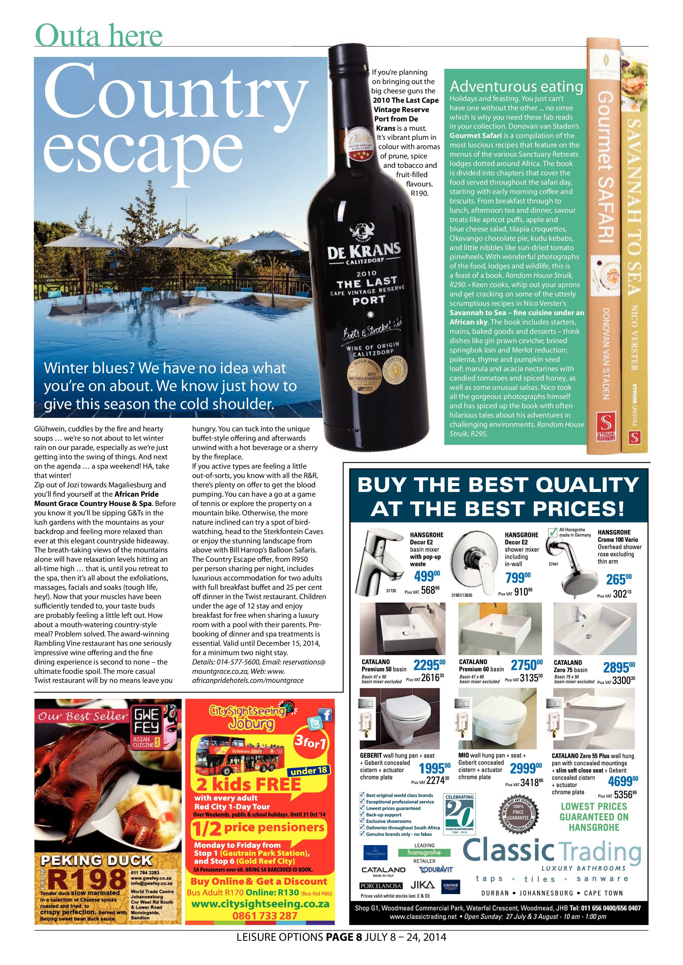 Sandton Chronicle 11 July 2014 page 30