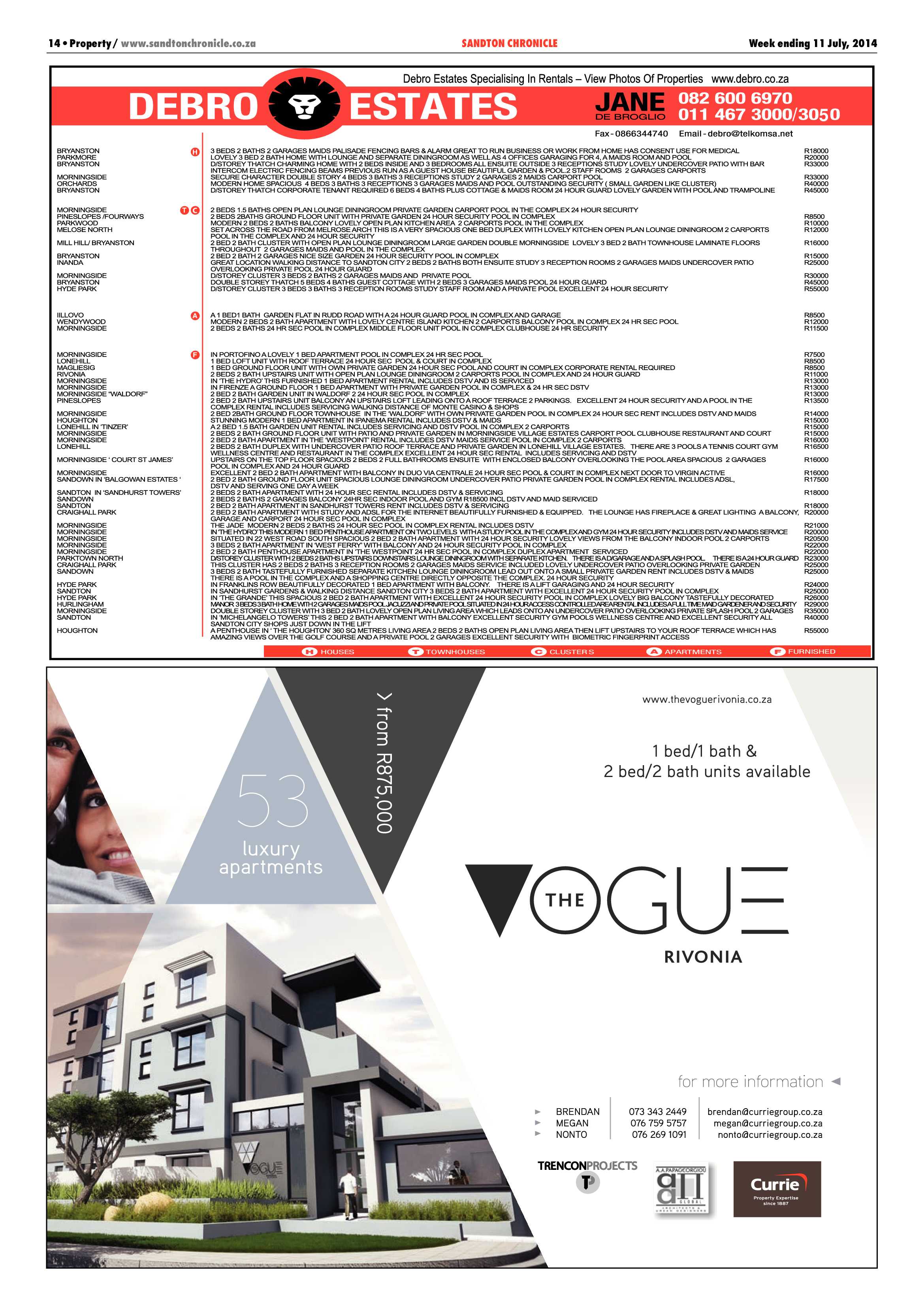 Sandton Chronicle 11 July 2014 page 34