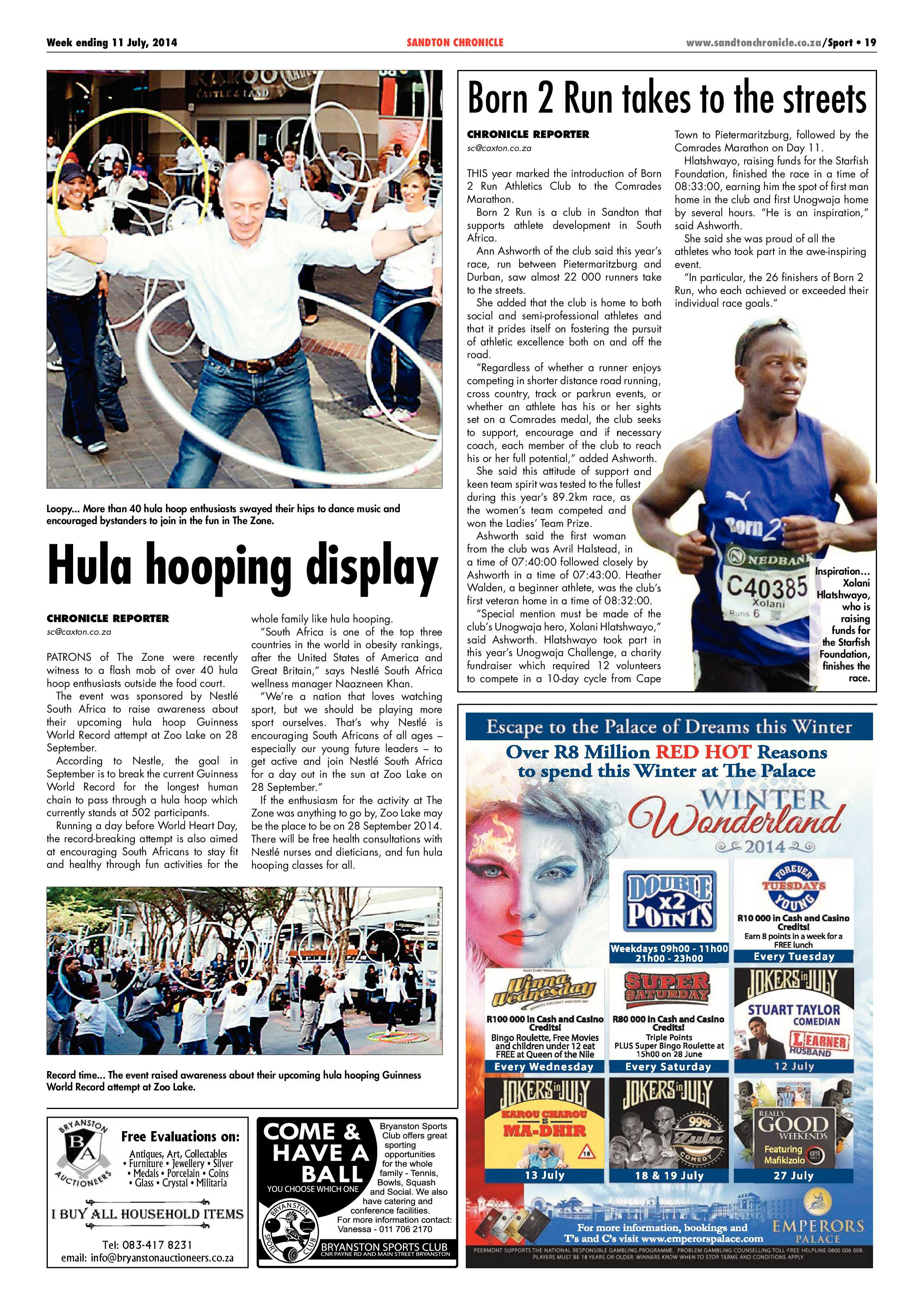 Sandton Chronicle 11 July 2014 page 39