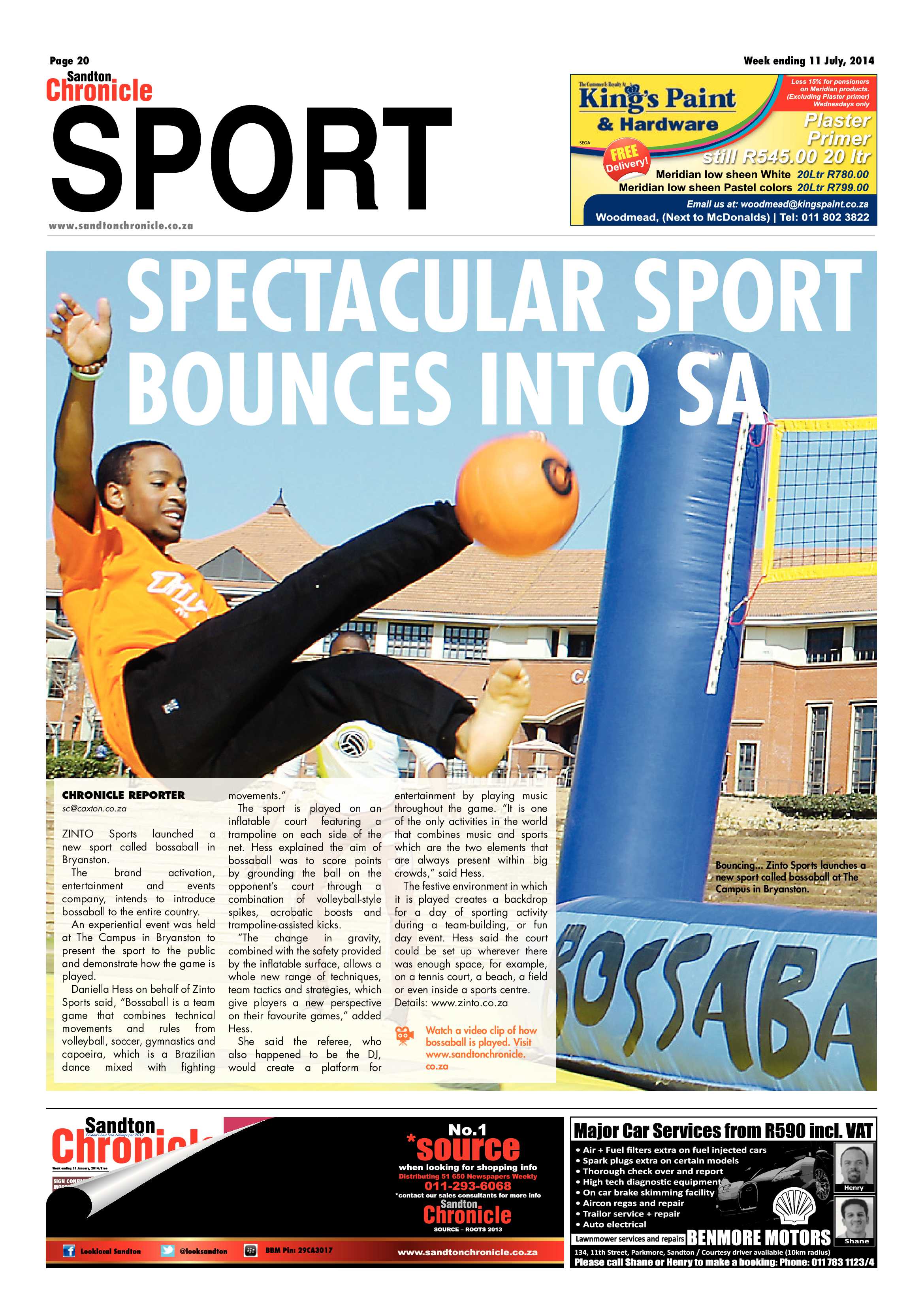 Sandton Chronicle 11 July 2014 page 40