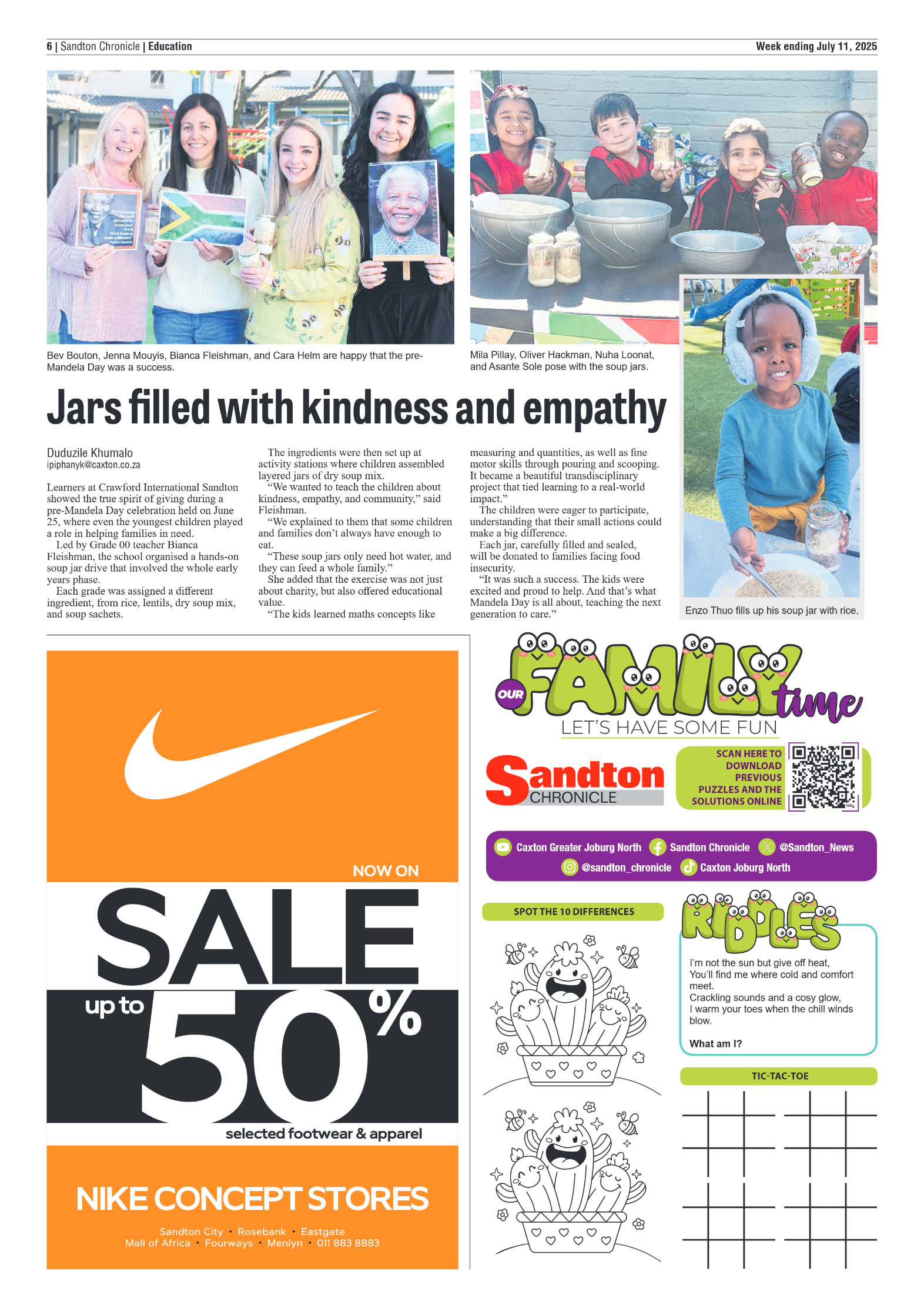 Sandton Chronicle 11 July 2025 page 6