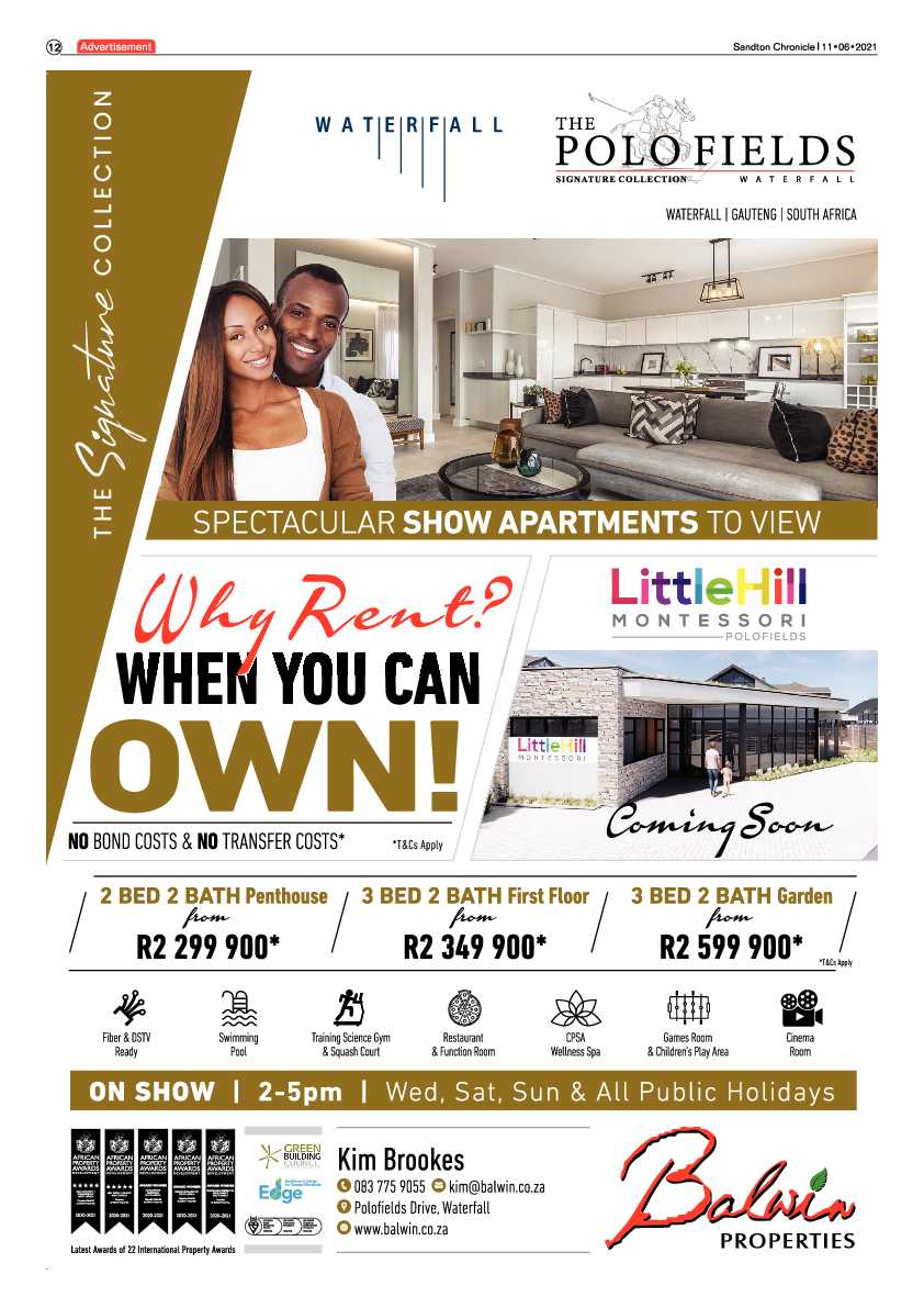 Sandton Chronicle 11 June 2021 page 12