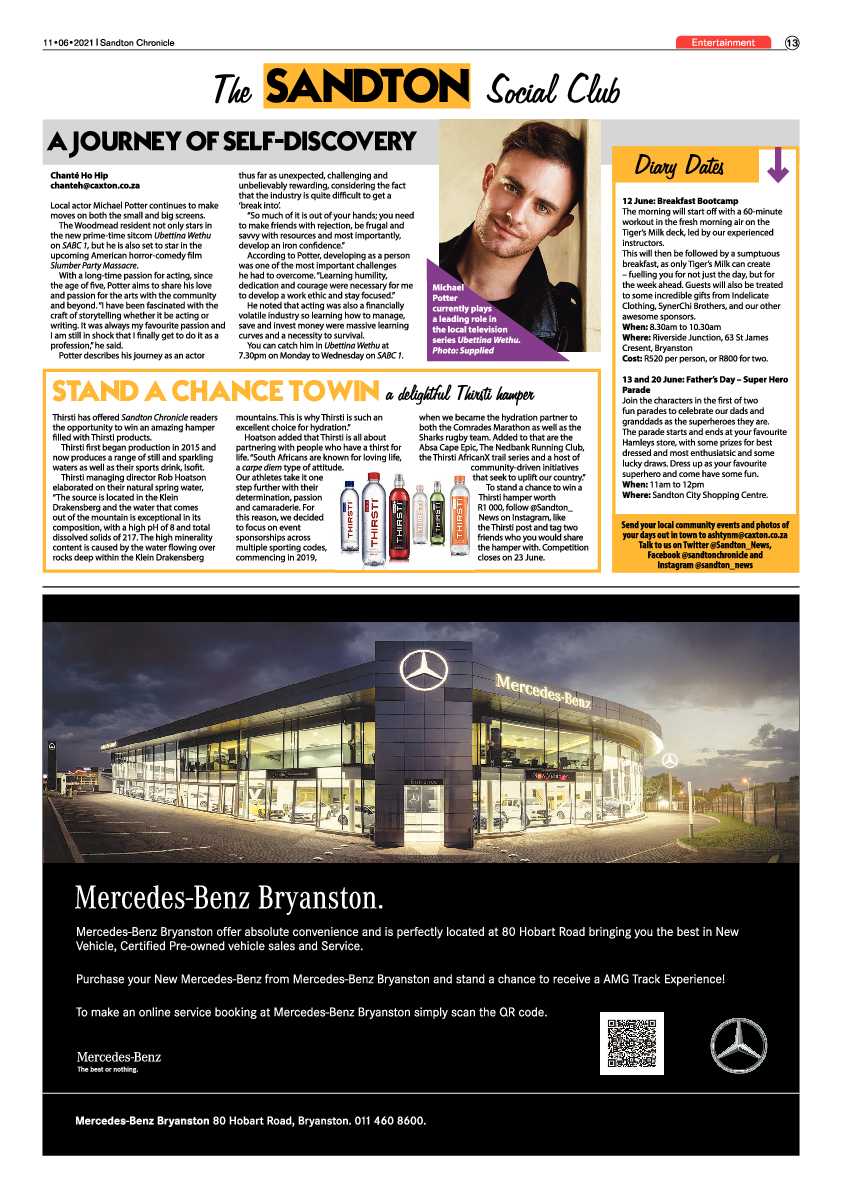 Sandton Chronicle 11 June 2021 page 13