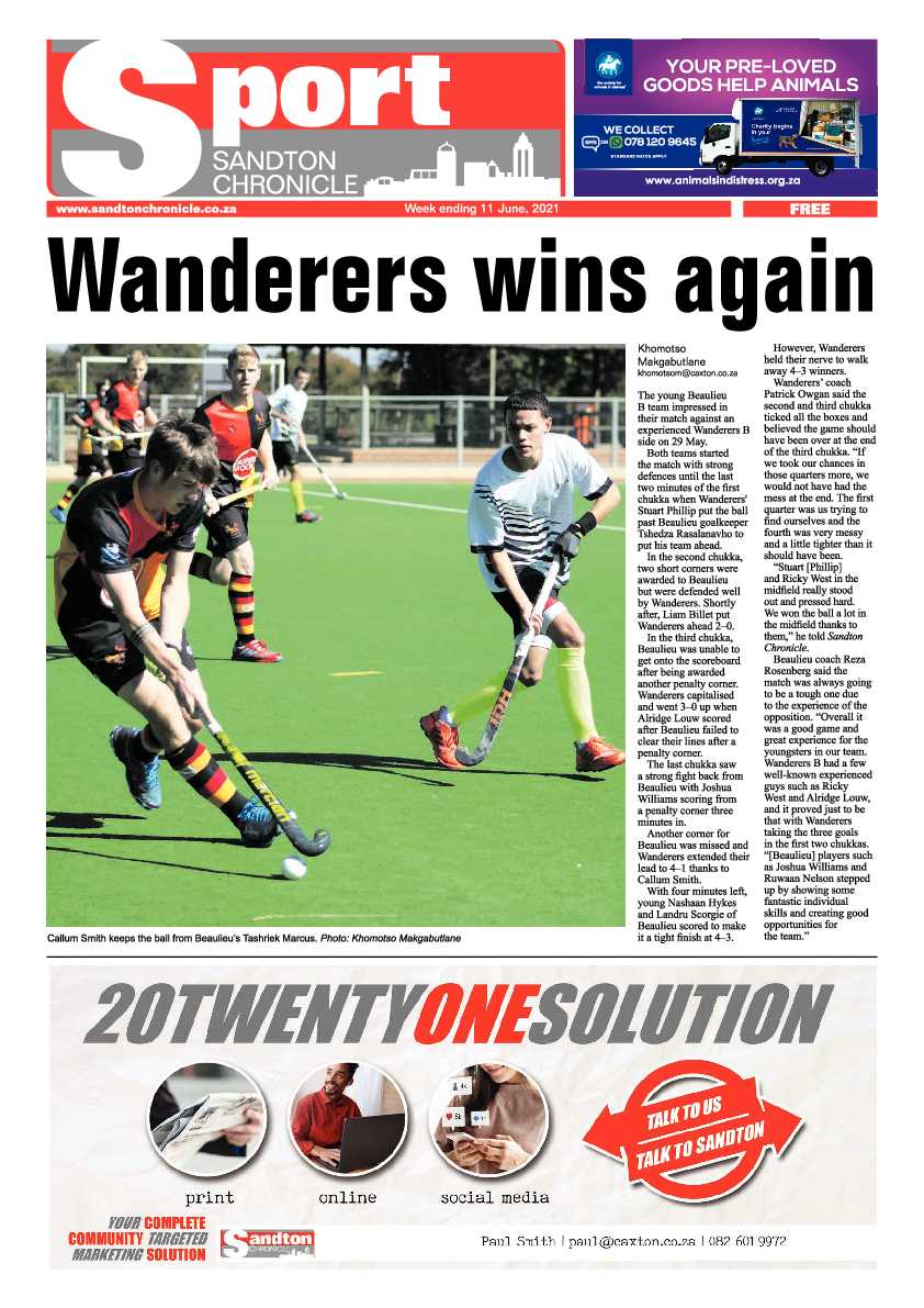 Sandton Chronicle 11 June 2021 page 16