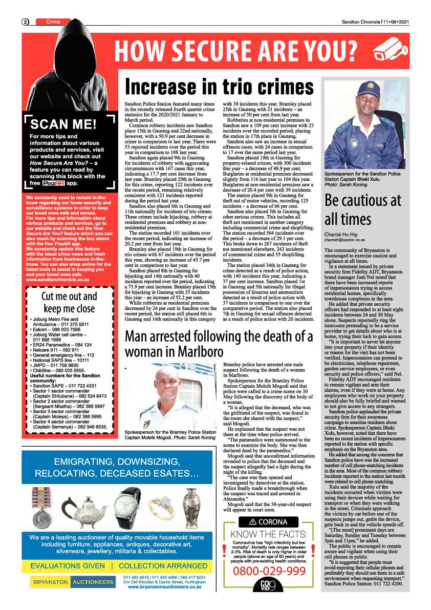Sandton Chronicle 11 June 2021 page 2